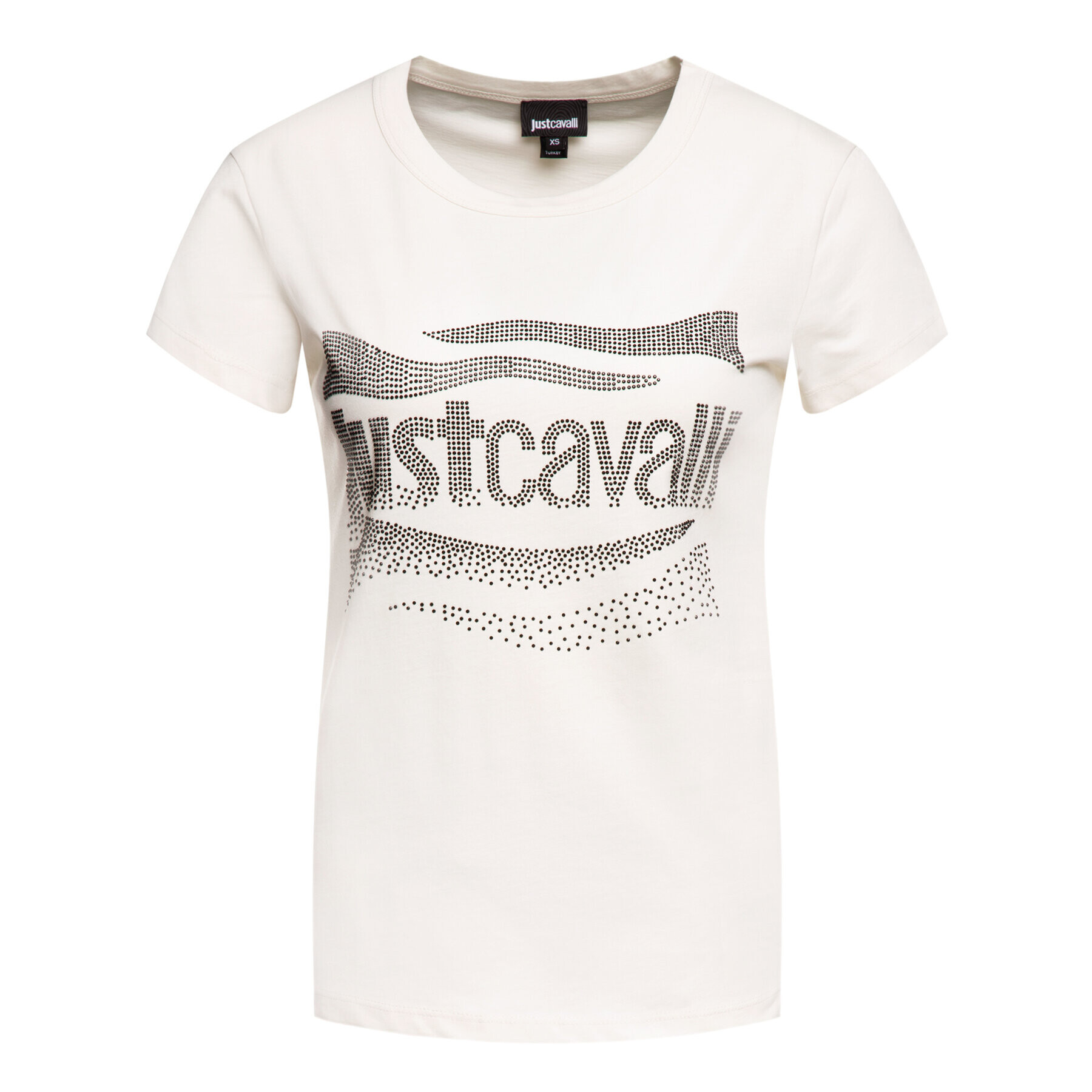 Just Cavalli T-Shirt S04GC0333 Bílá Slim Fit - Pepit.cz