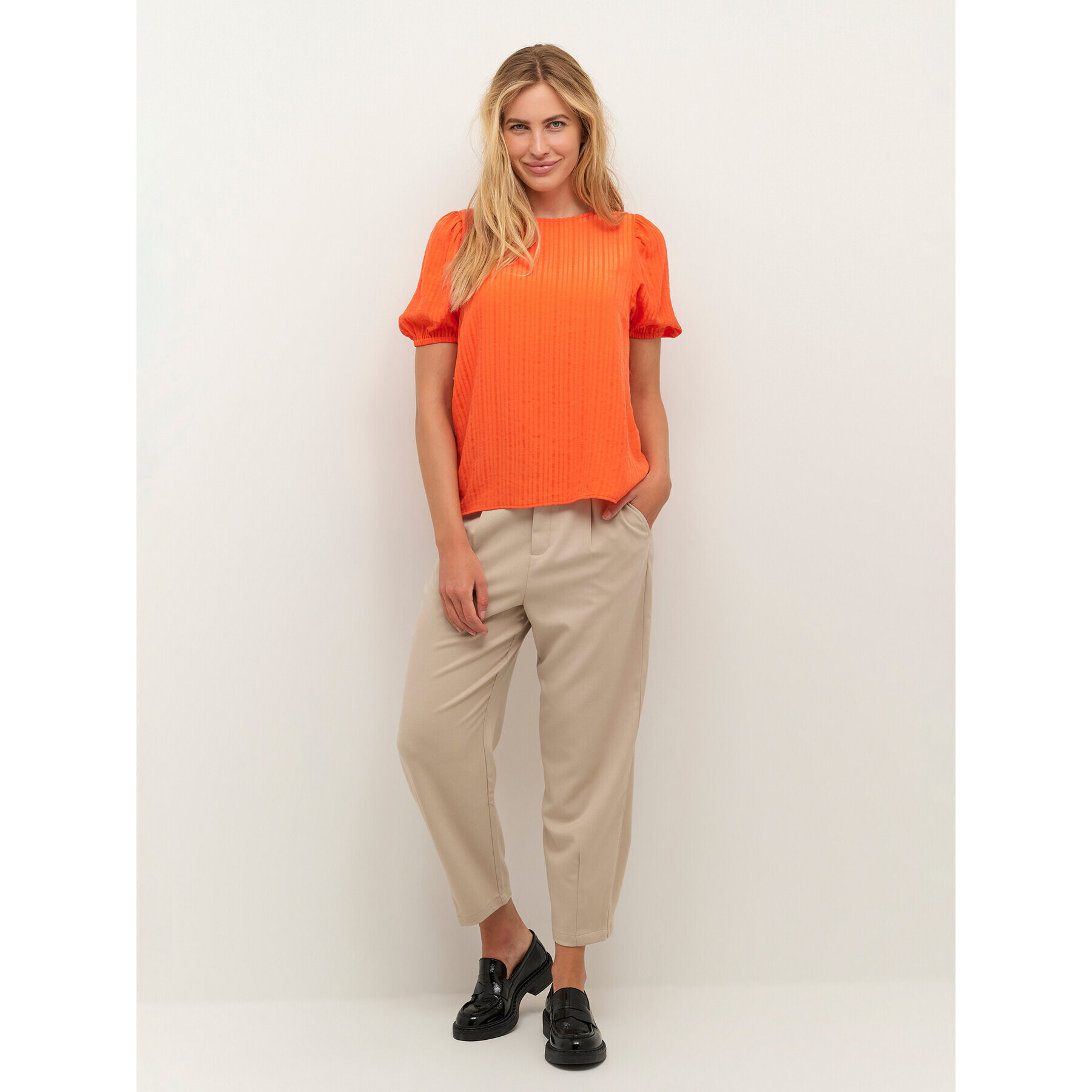 Kaffe Halenka Silvia 10507325 Oranžová Regular Fit - Pepit.cz