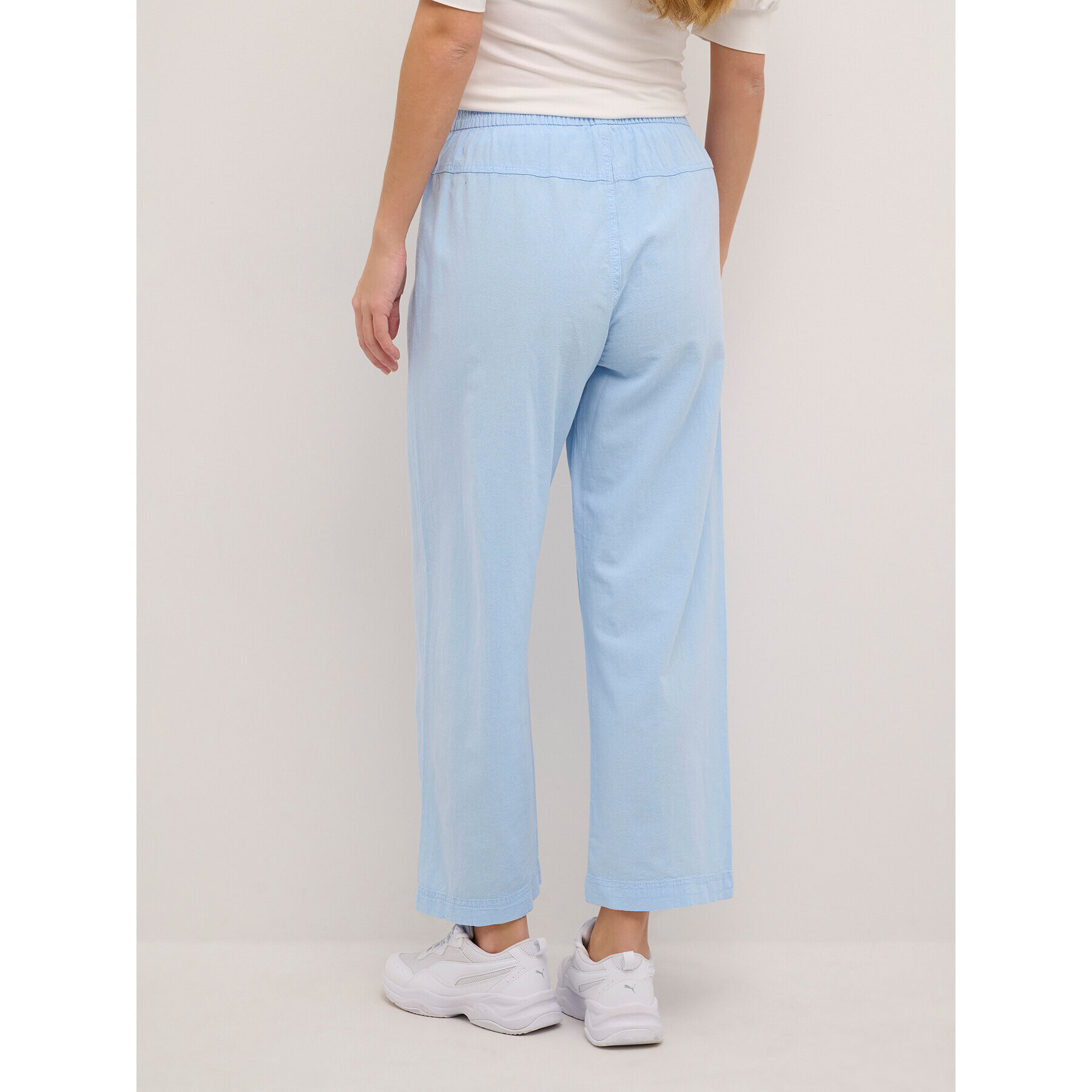 Kaffe Kalhoty culottes Naya 10507418 Modrá Relaxed Fit - Pepit.cz