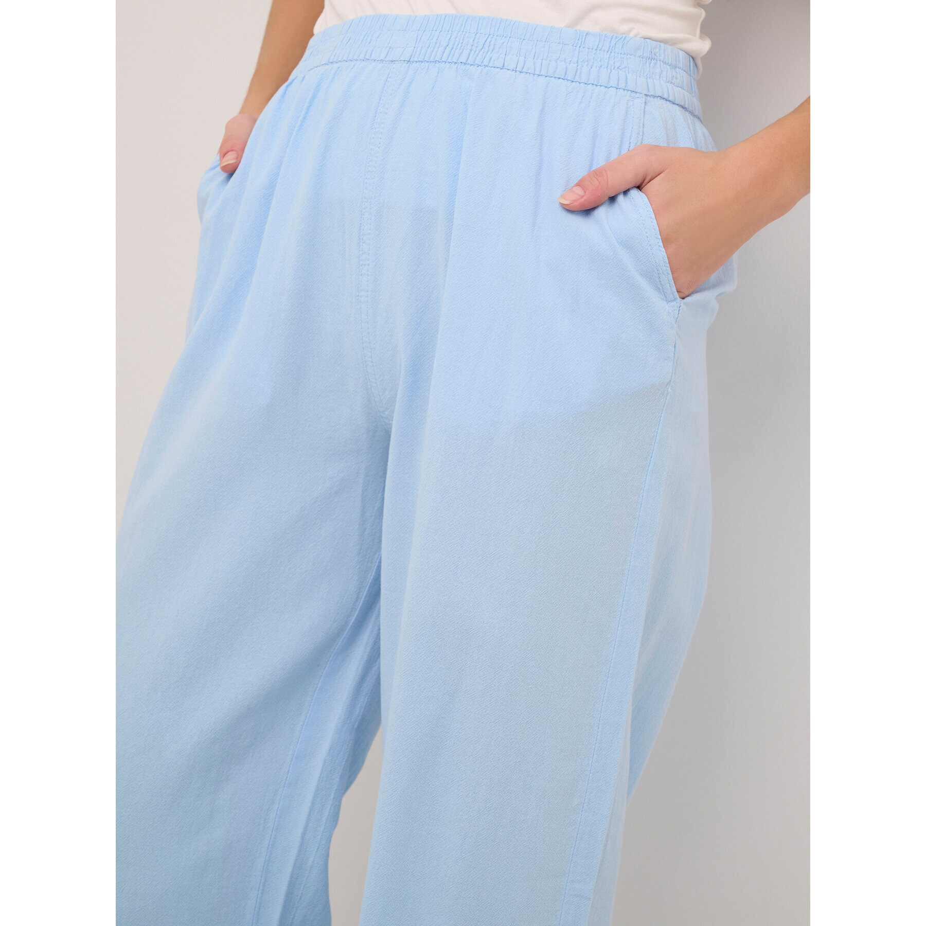 Kaffe Kalhoty culottes Naya 10507418 Modrá Relaxed Fit - Pepit.cz