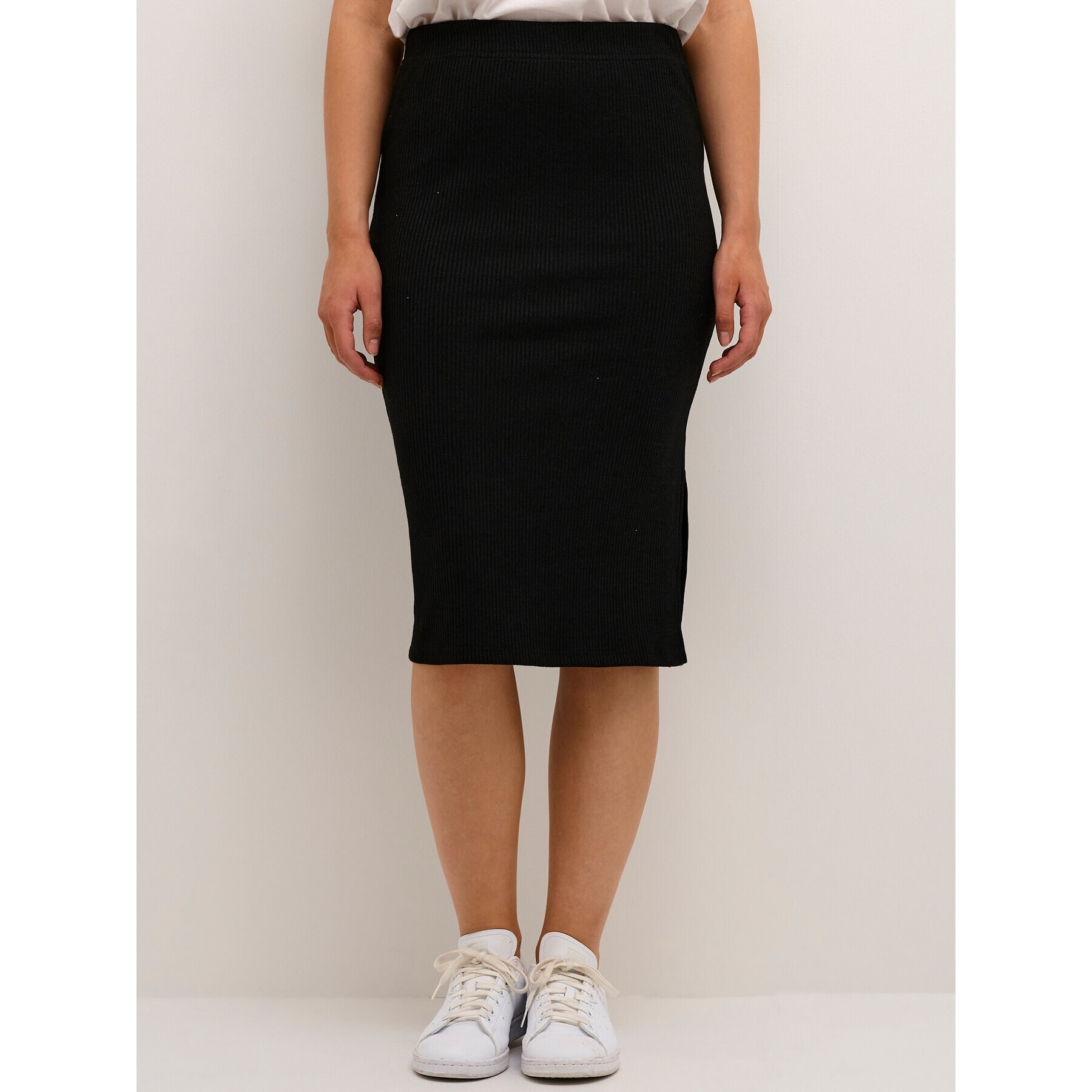 Kaffe Midi sukně Elvira 10507678 Černá Regular Fit - Pepit.cz