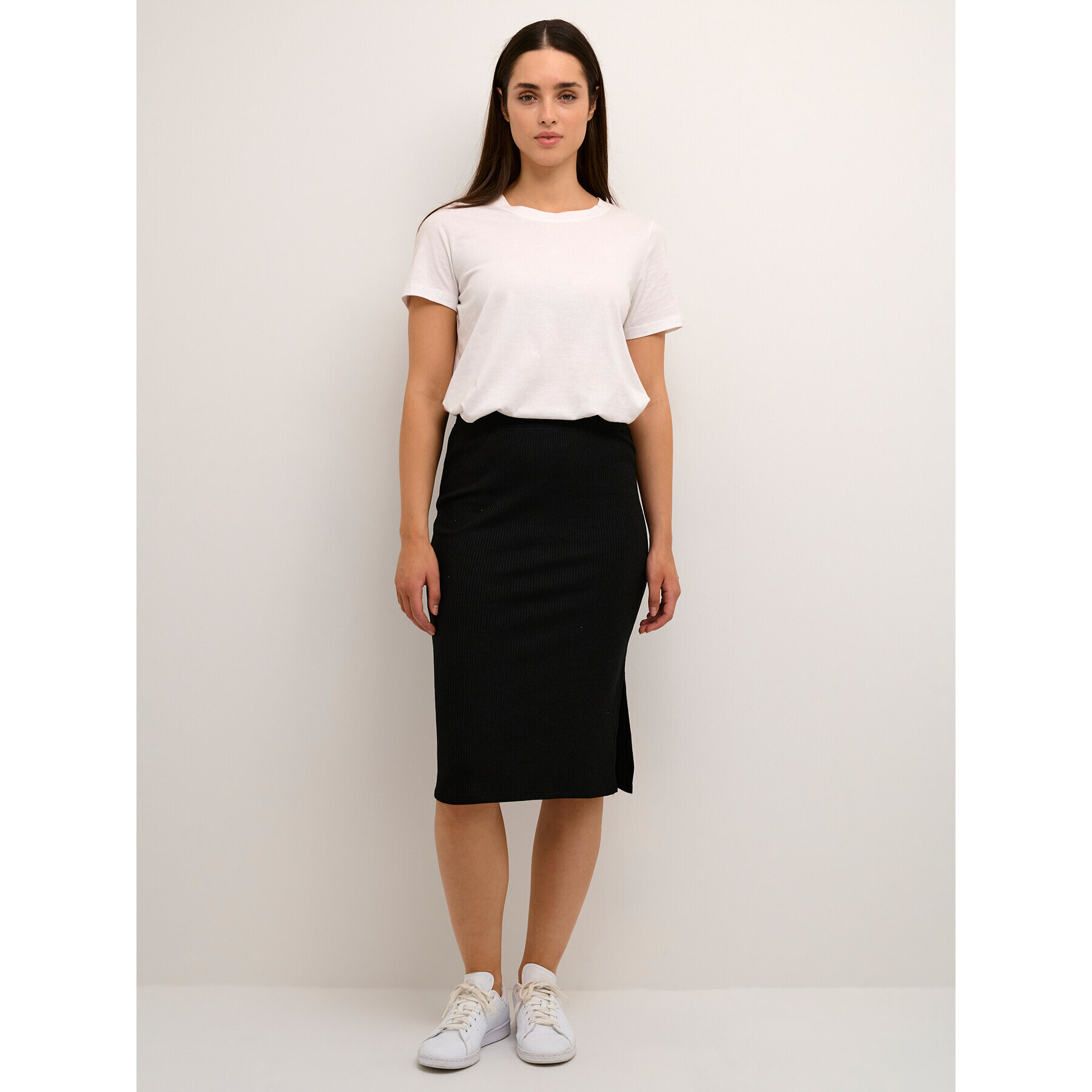 Kaffe Midi sukně Elvira 10507678 Černá Regular Fit - Pepit.cz