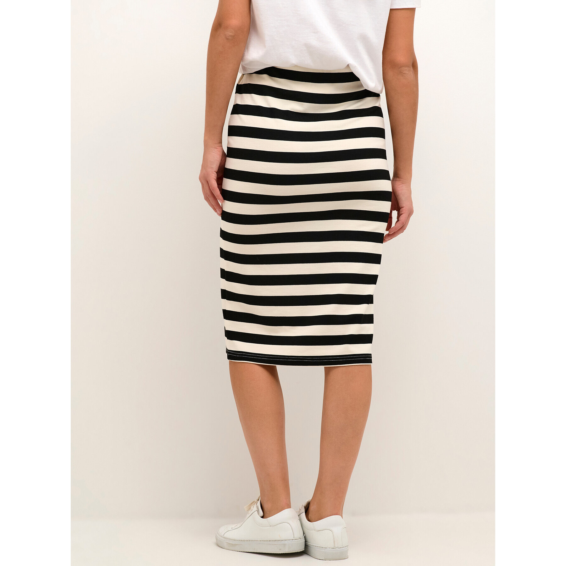 Kaffe Midi sukně Isabella 10507547 Černá Slim Fit - Pepit.cz