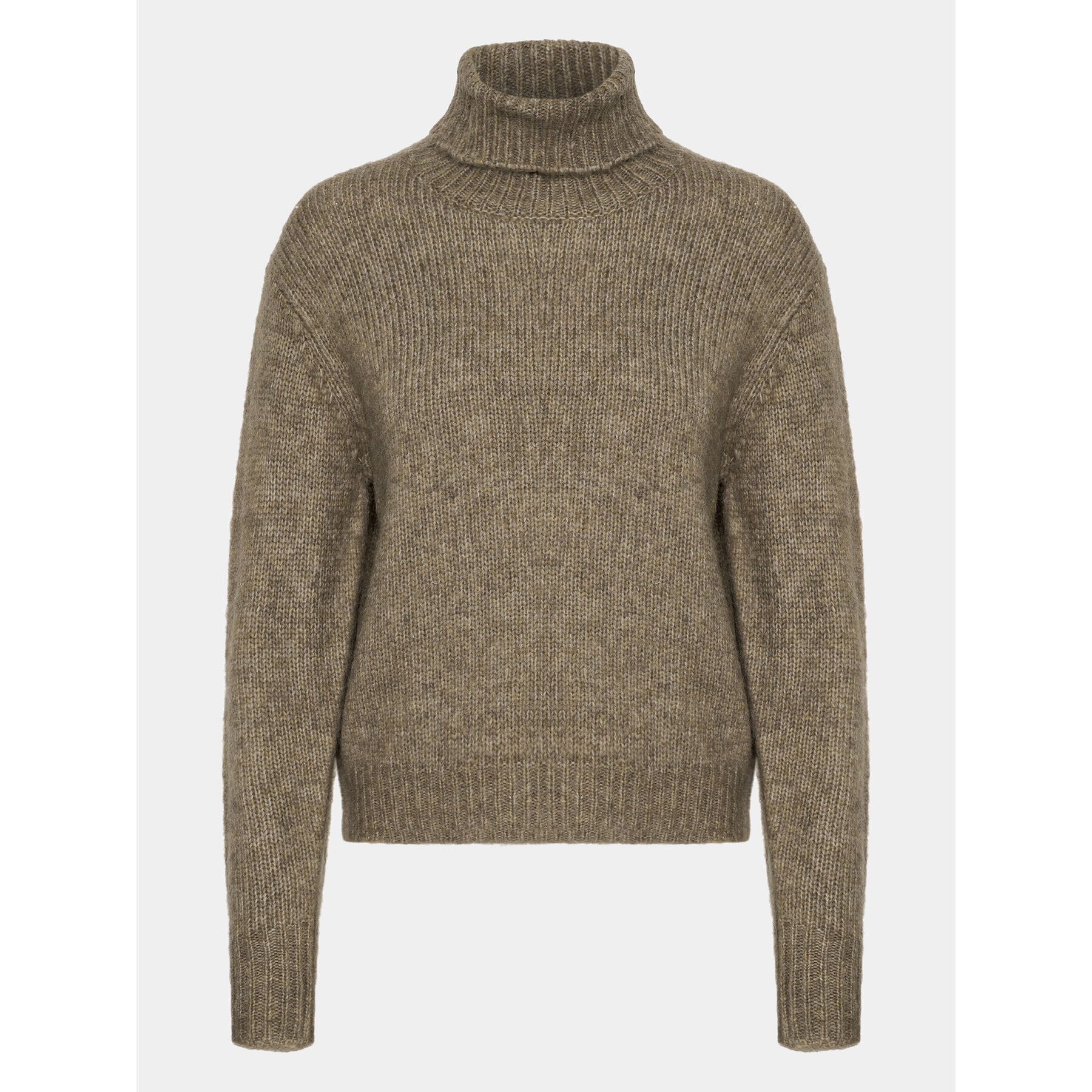 Kaffe Svetr Kaalioma Rollneck 10506946 Béžová Loose Fit - Pepit.cz