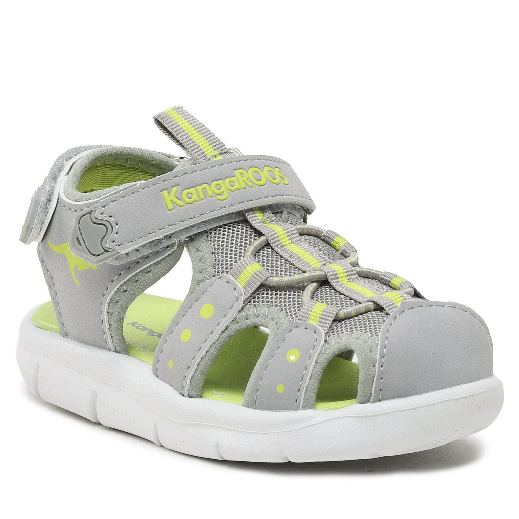 KangaRoos Sandály K-Mini 02035 000 2037 Šedá - Pepit.cz