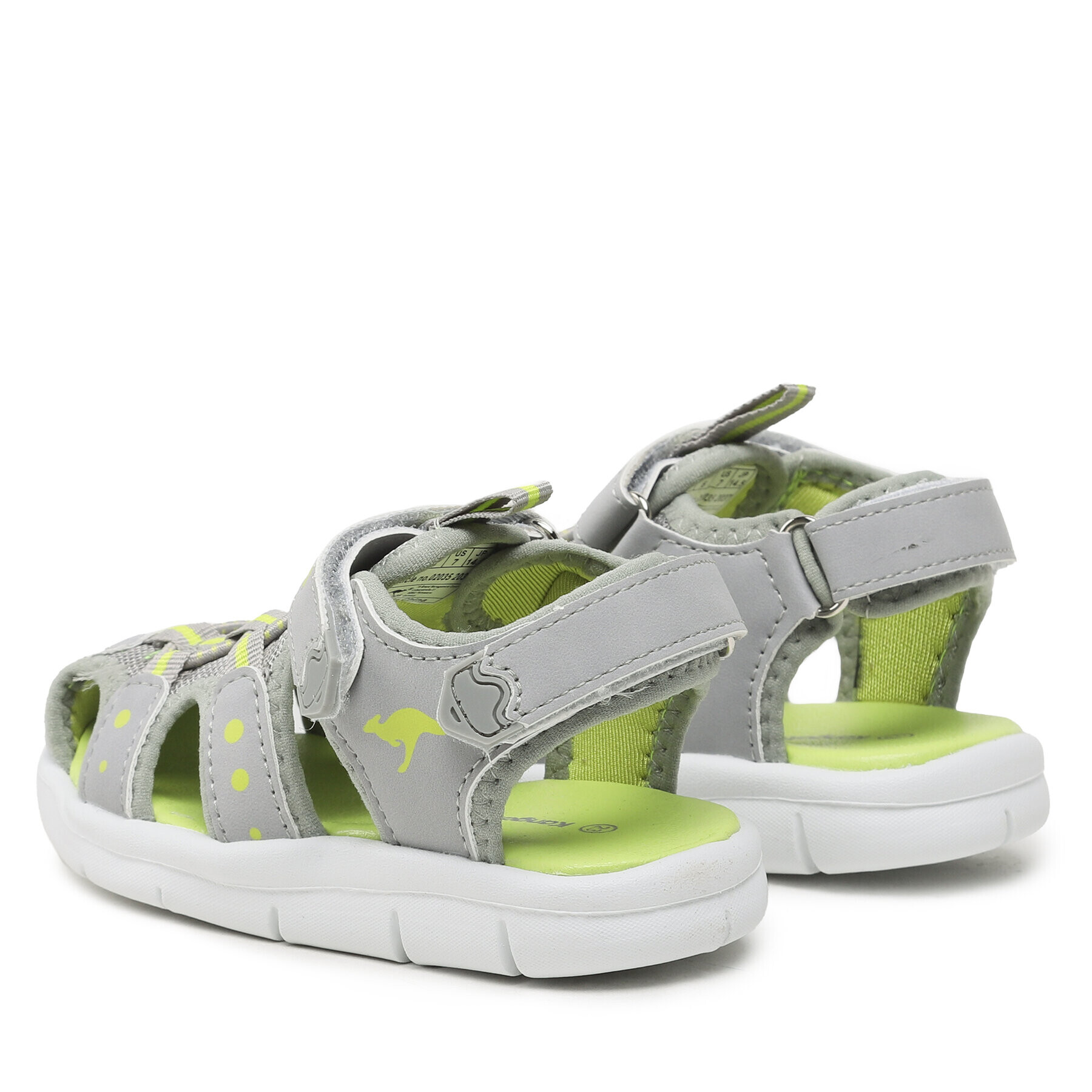 KangaRoos Sandály K-Mini 02035 000 2037 Šedá - Pepit.cz