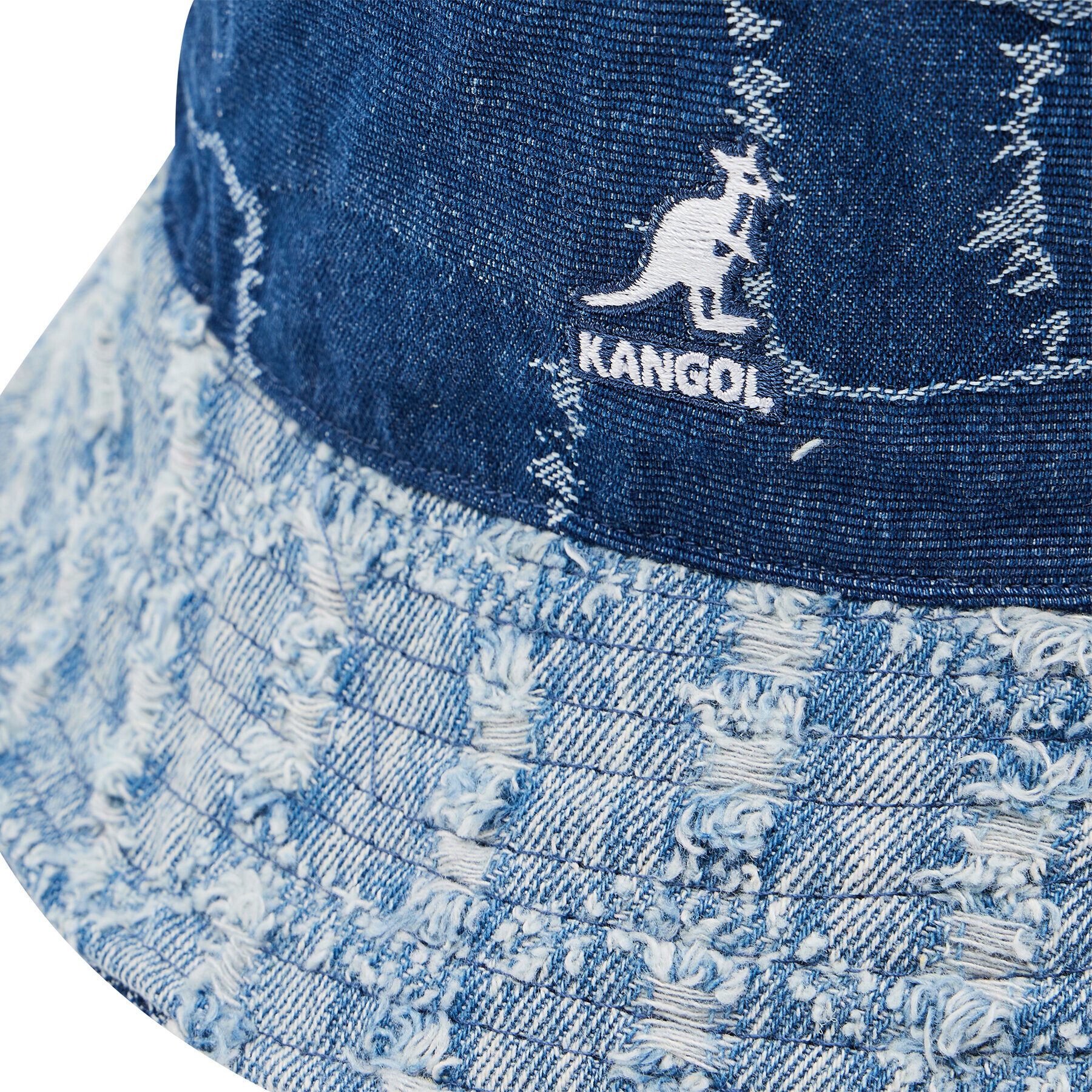 Kangol Klobouk Denim Mashup Bucket K5296 Tmavomodrá - Pepit.cz