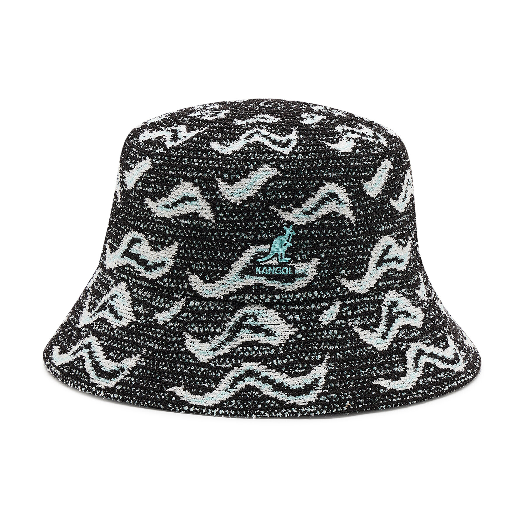 Kangol Klobouk Wave Camo Bucket K3497 Černá - Pepit.cz