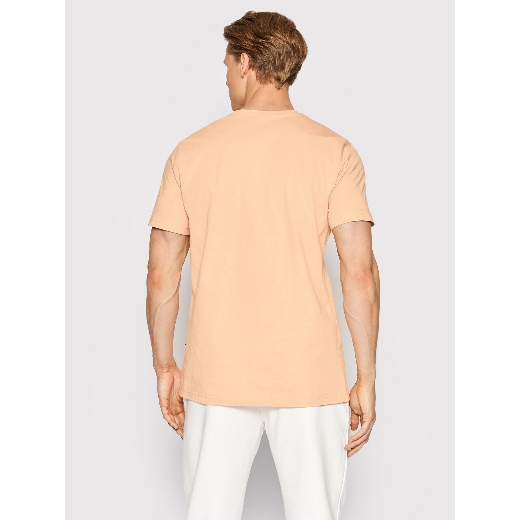 Kangol T-Shirt Unisex Essential KLEU006 Oranžová Relaxed Fit - Pepit.cz