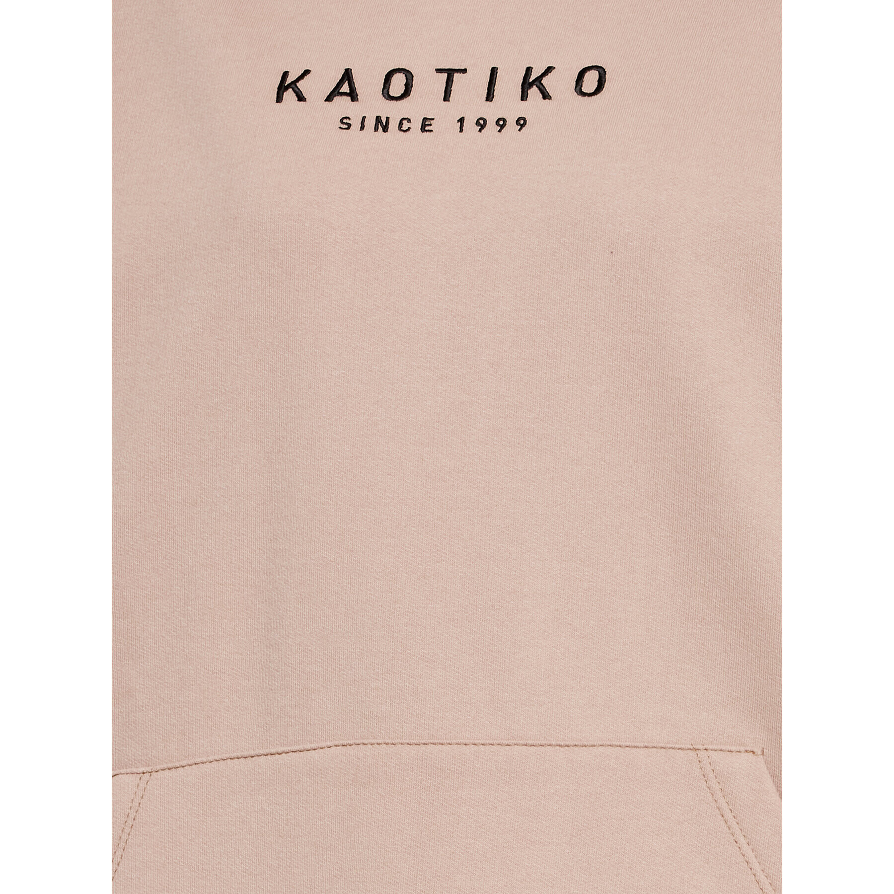 Kaotiko Mikina Unisex Vancouver AL006-06-G002 Béžová Relaxed Fit - Pepit.cz