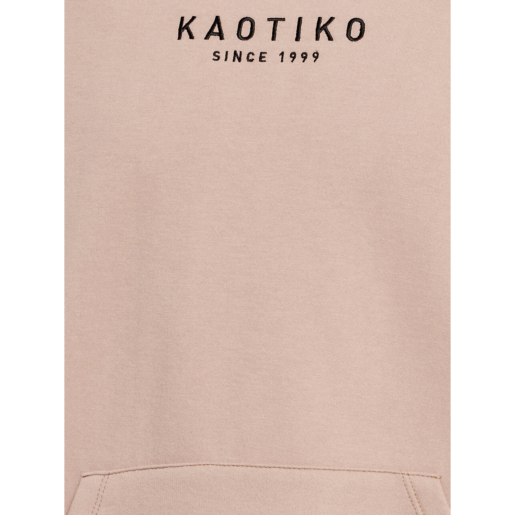 Kaotiko Mikina Unisex Vancouver AL006-06-G002 Béžová Relaxed Fit - Pepit.cz