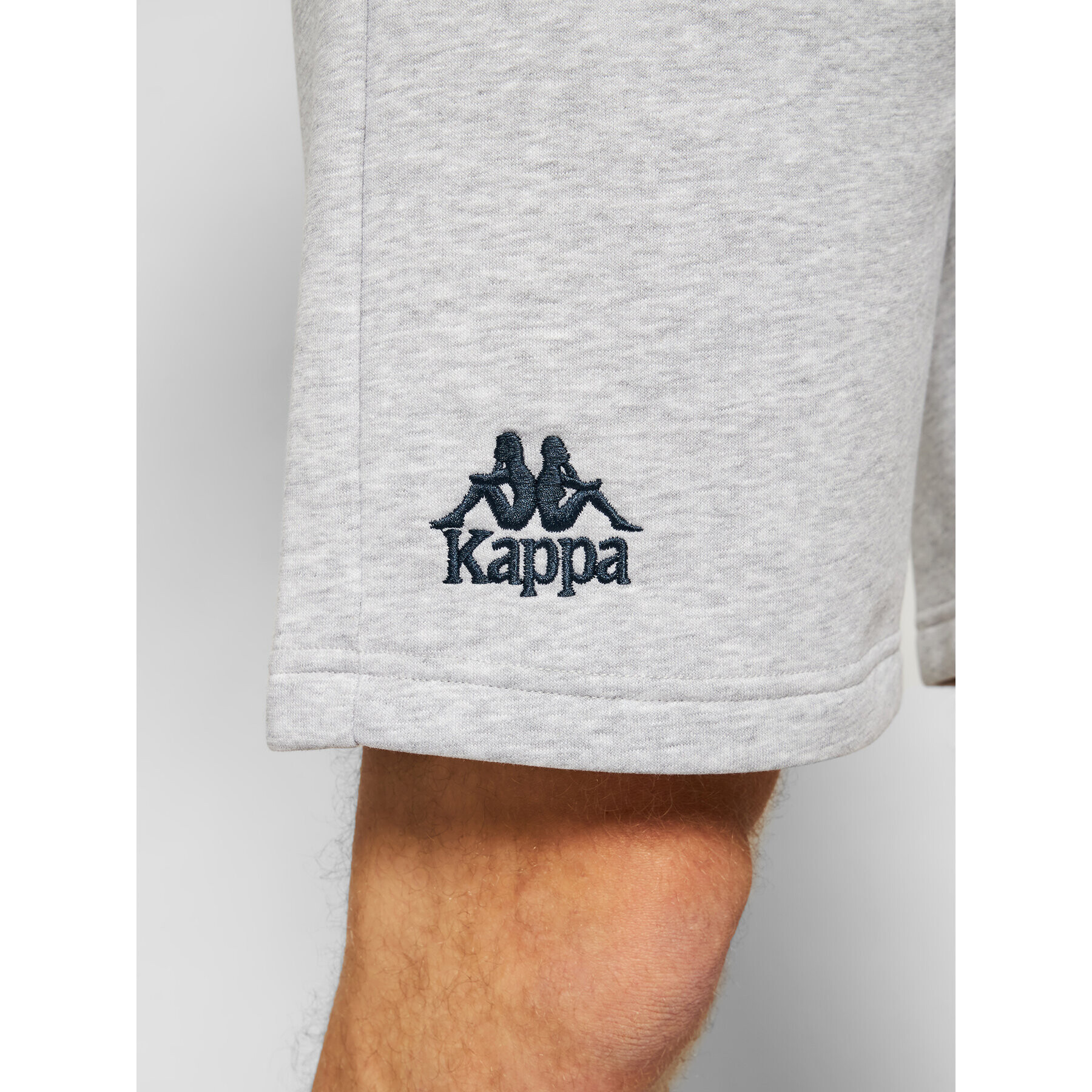 Kappa Sportovní kraťasy 705423 Šedá Regular Fit - Pepit.cz