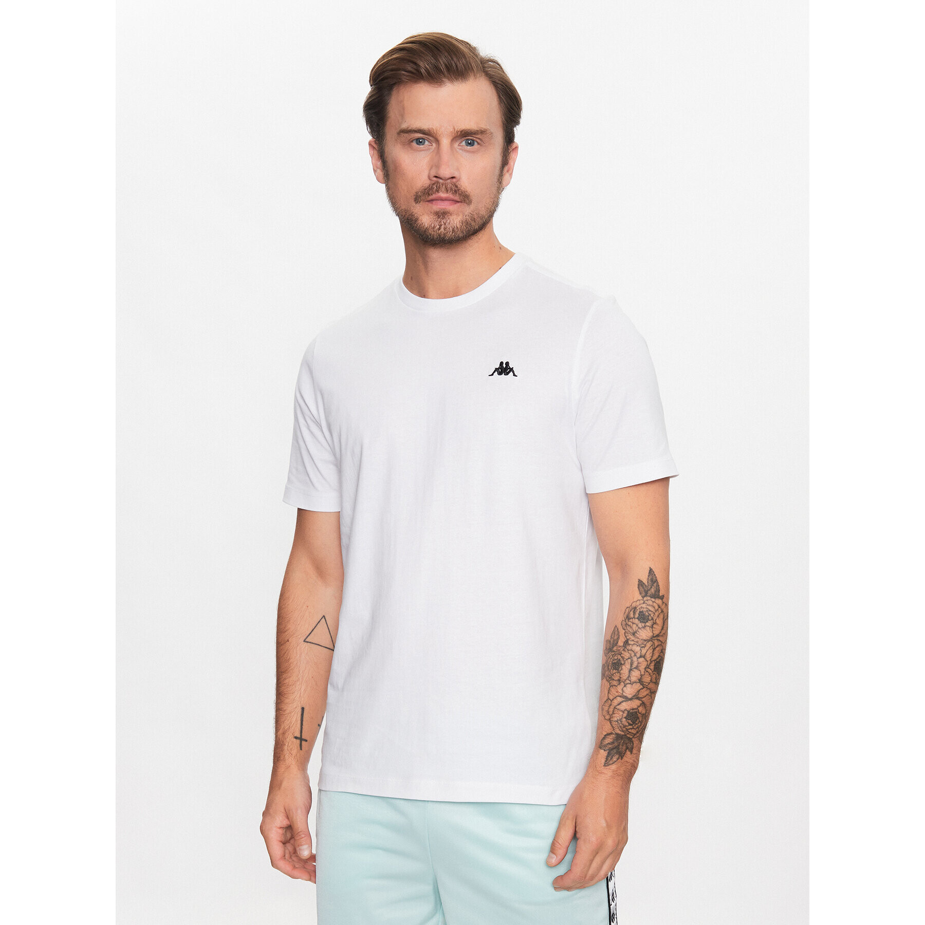 Kappa T-Shirt 313002 Bílá Regular Fit - Pepit.cz