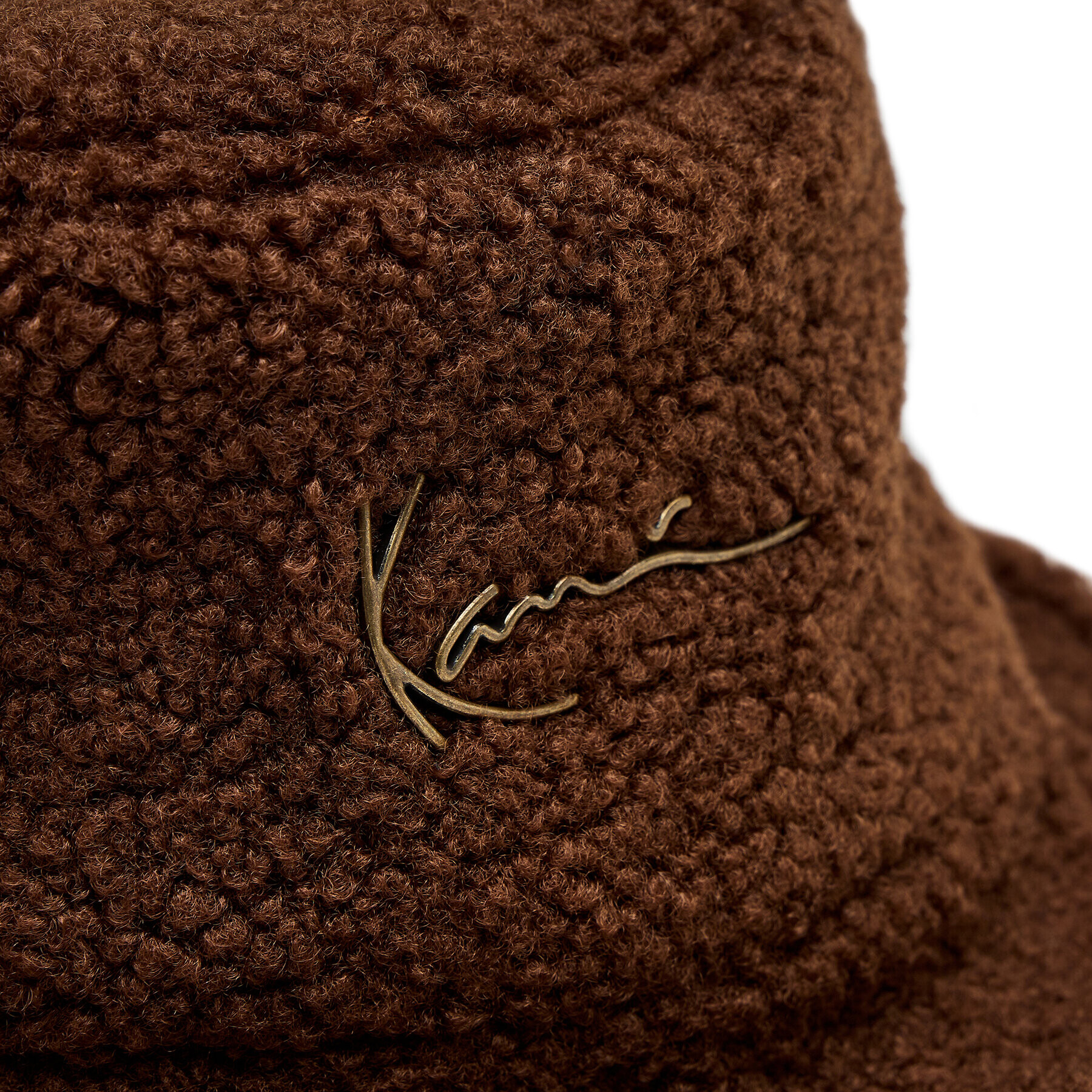 Karl Kani Klobouk KK Signature Teddy Bucket Hat KA-233-036-1 Hnědá - Pepit.cz