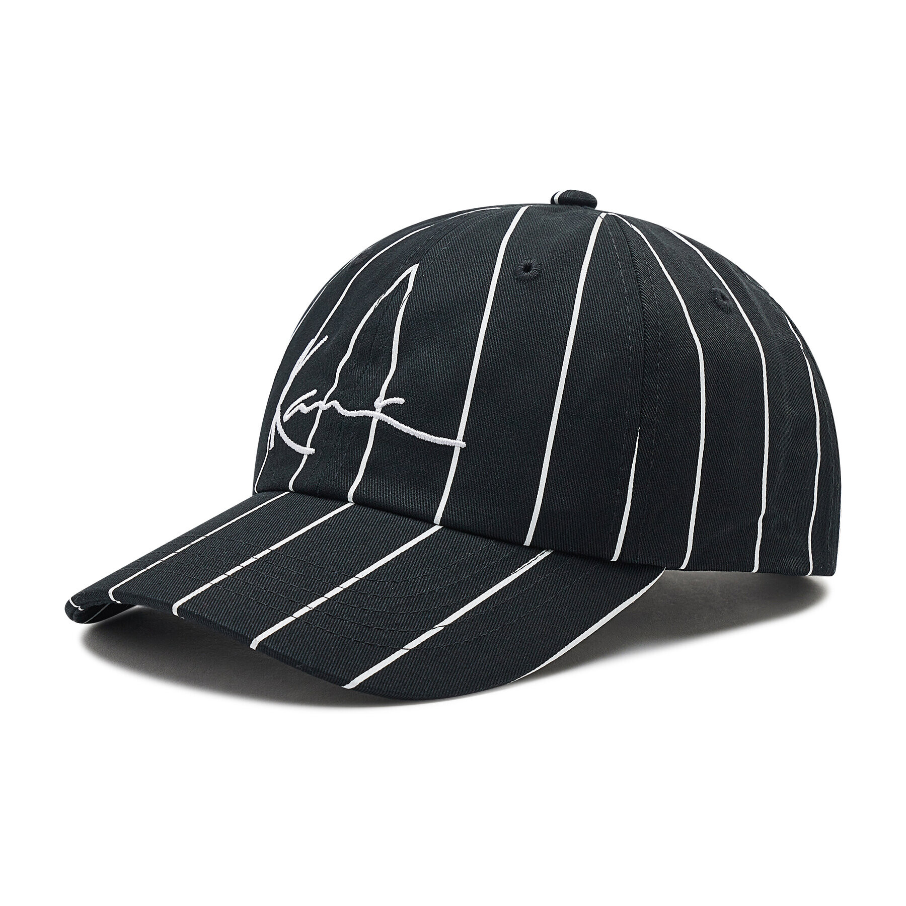 Karl Kani Kšiltovka Signature Pinstripe 7004096 Černá - Pepit.cz