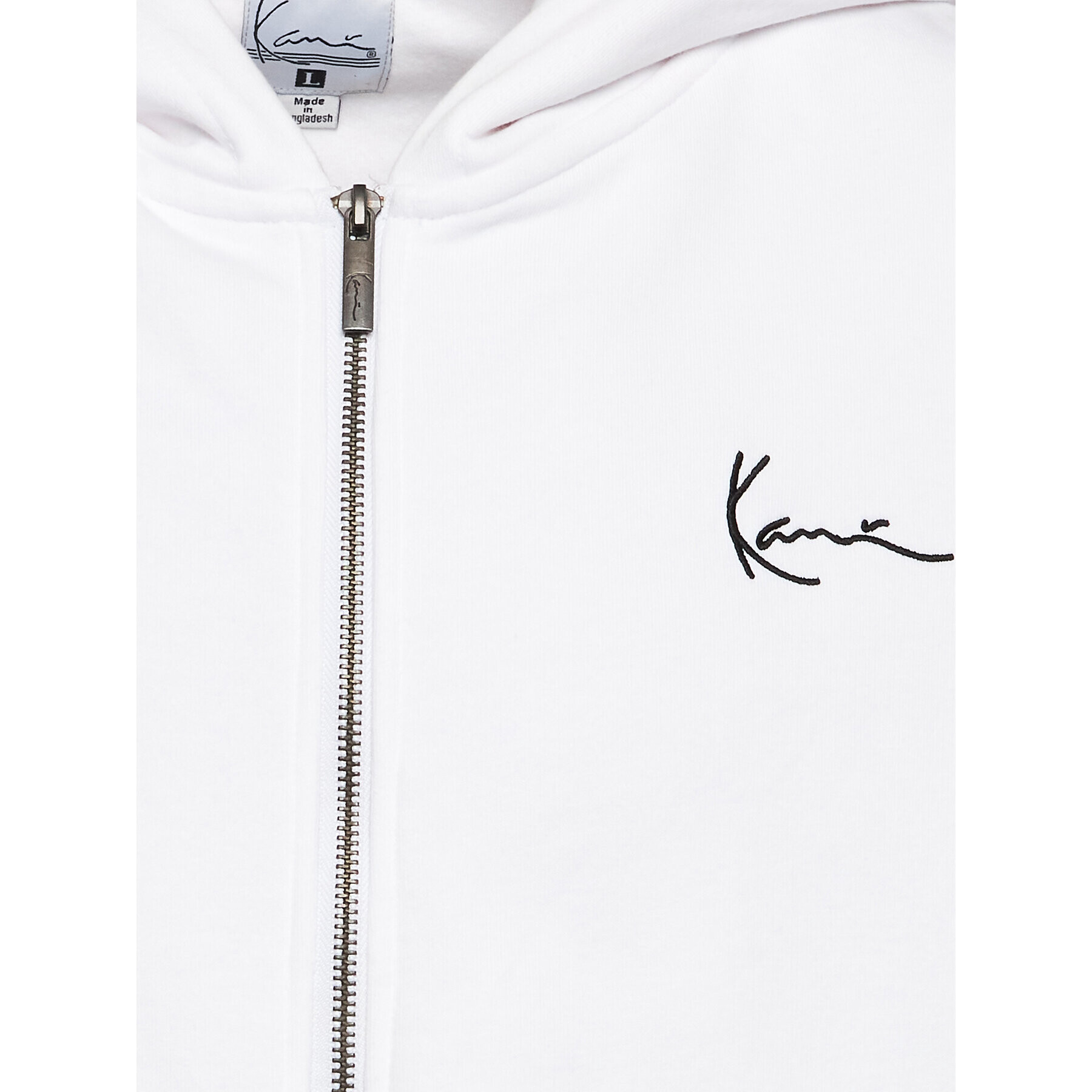 Karl Kani Mikina Chest Signature 6022898 Bílá Relaxed Fit - Pepit.cz