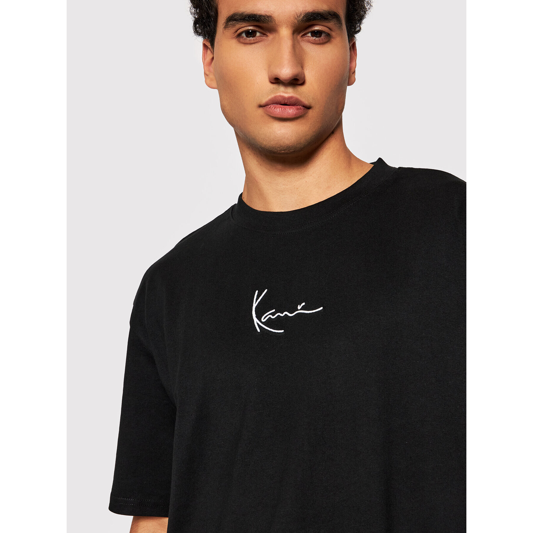 Karl Kani T-Shirt Small Signature 6060584 Černá Regular Fit - Pepit.cz