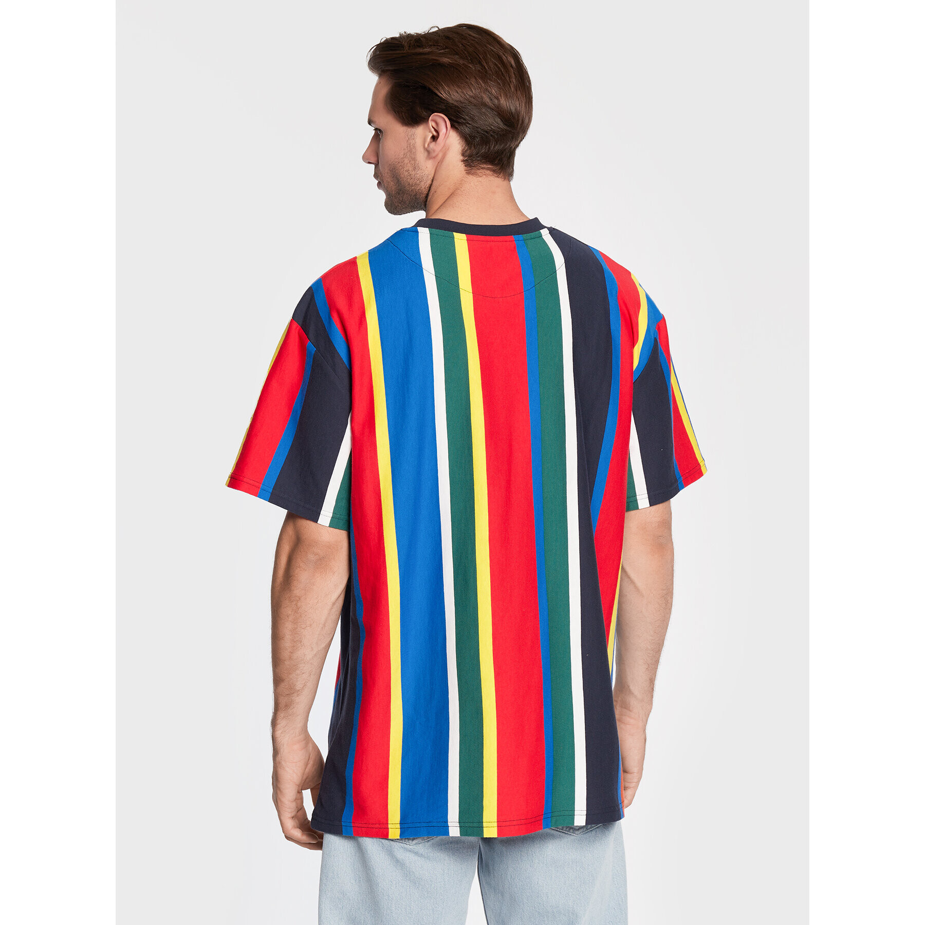 Karl Kani T-Shirt Small Signature Stripe 6037273 Barevná Relaxed Fit - Pepit.cz