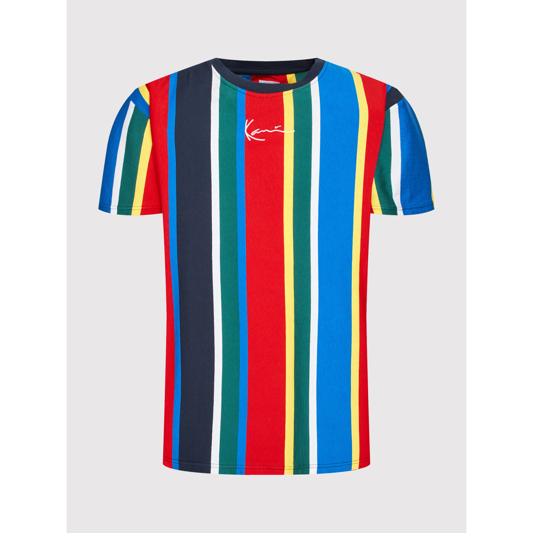 Karl Kani T-Shirt Small Signature Stripe 6037273 Barevná Relaxed Fit - Pepit.cz