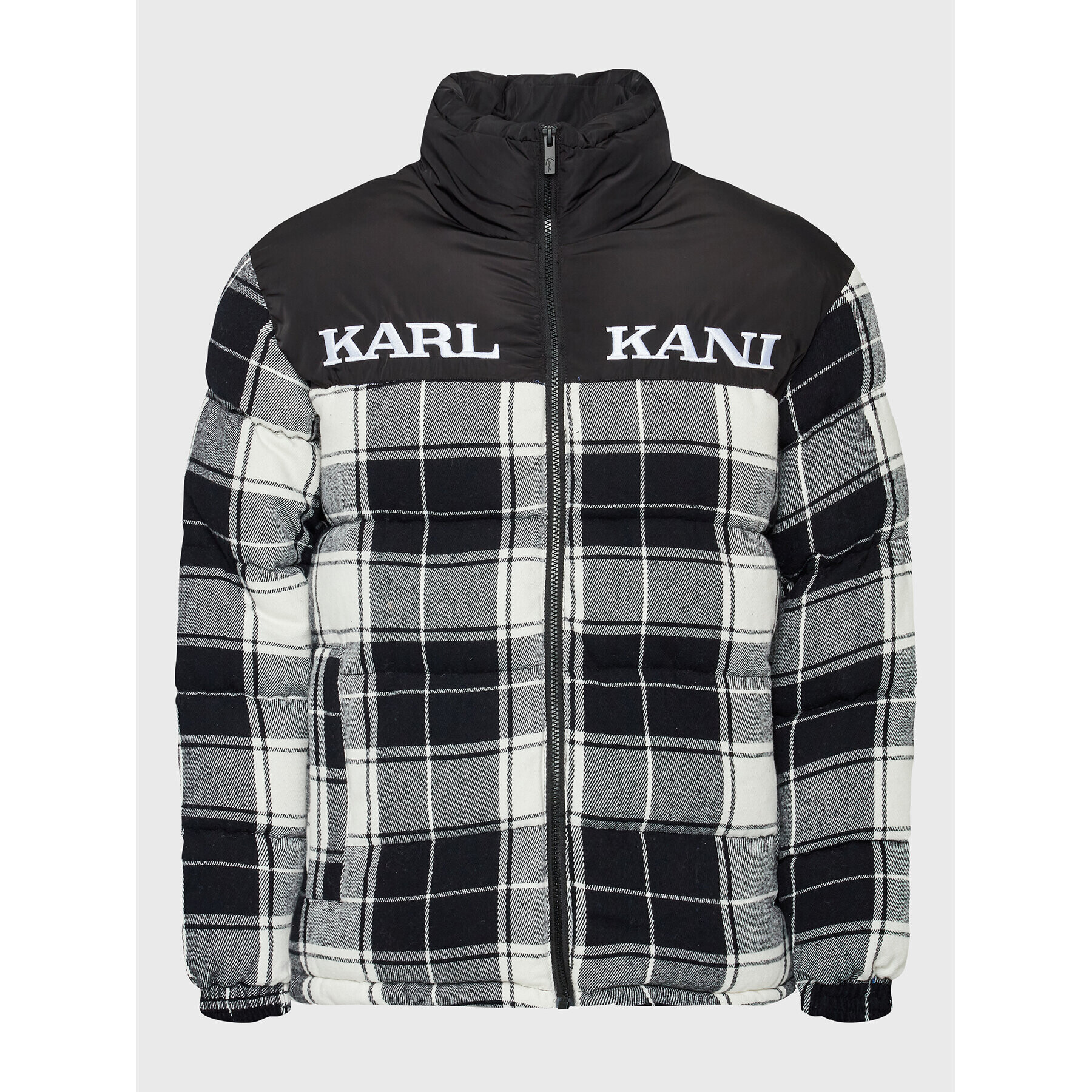 Karl Kani Vatovaná bunda Retro 6076828 Černá Regular Fit - Pepit.cz