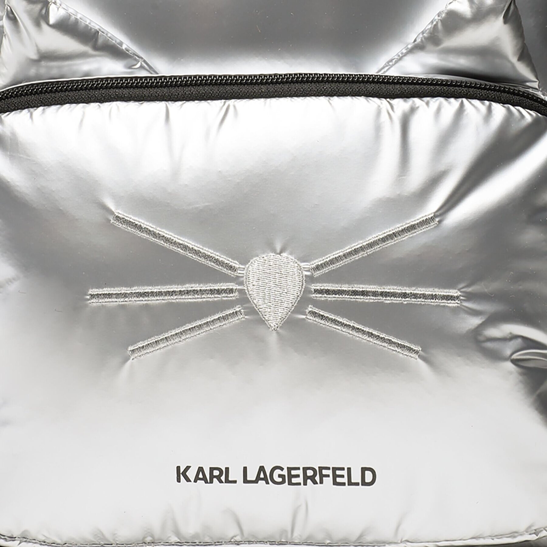 KARL LAGERFELD Batoh Z10152 Stříbrná - Pepit.cz