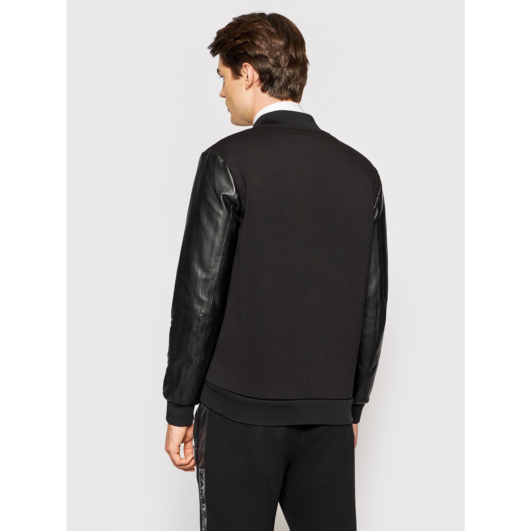 KARL LAGERFELD Bunda bomber 705018 512903 Černá Regular Fit - Pepit.cz