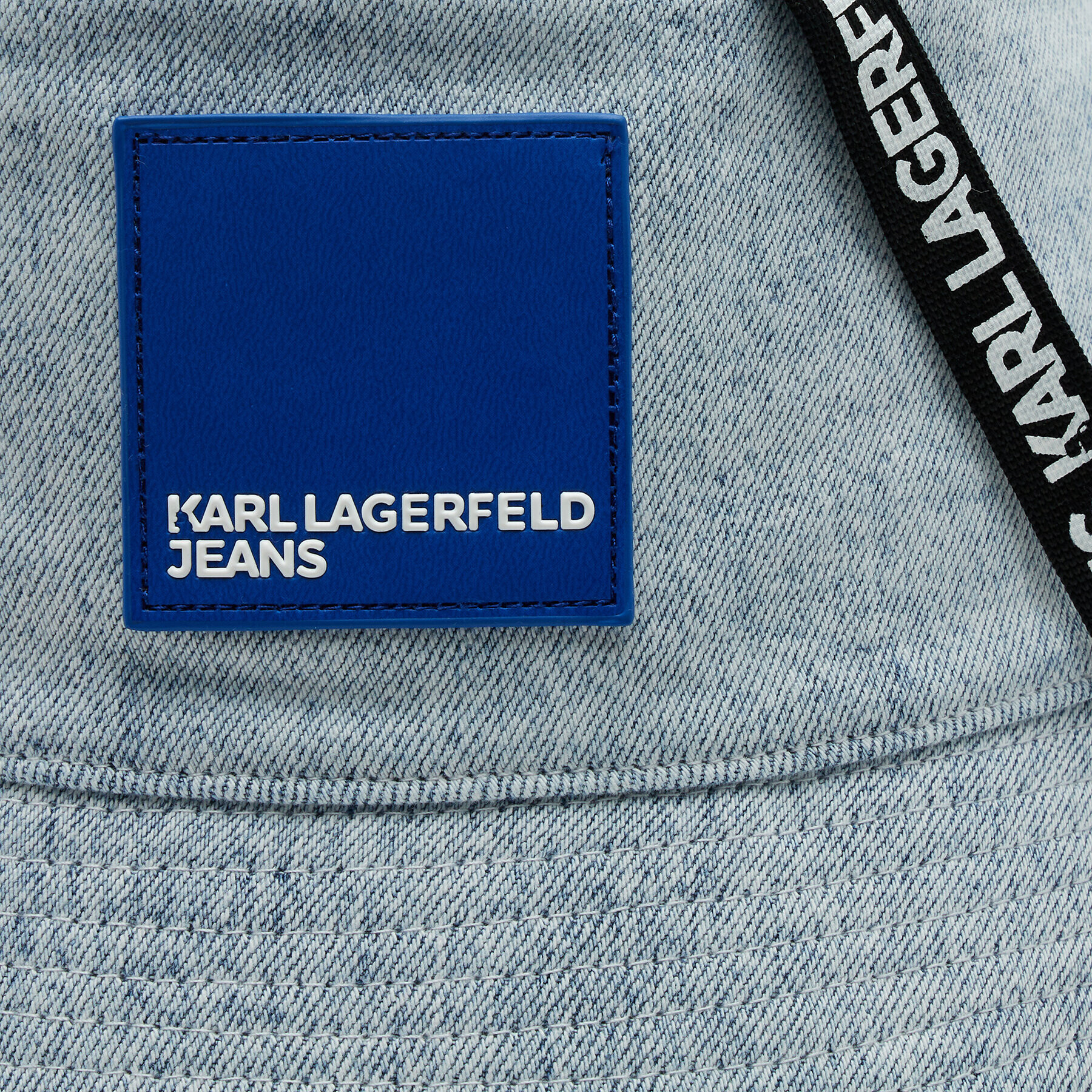 Karl Lagerfeld Jeans Klobouk bucket hat 231D3405 Modrá - Pepit.cz