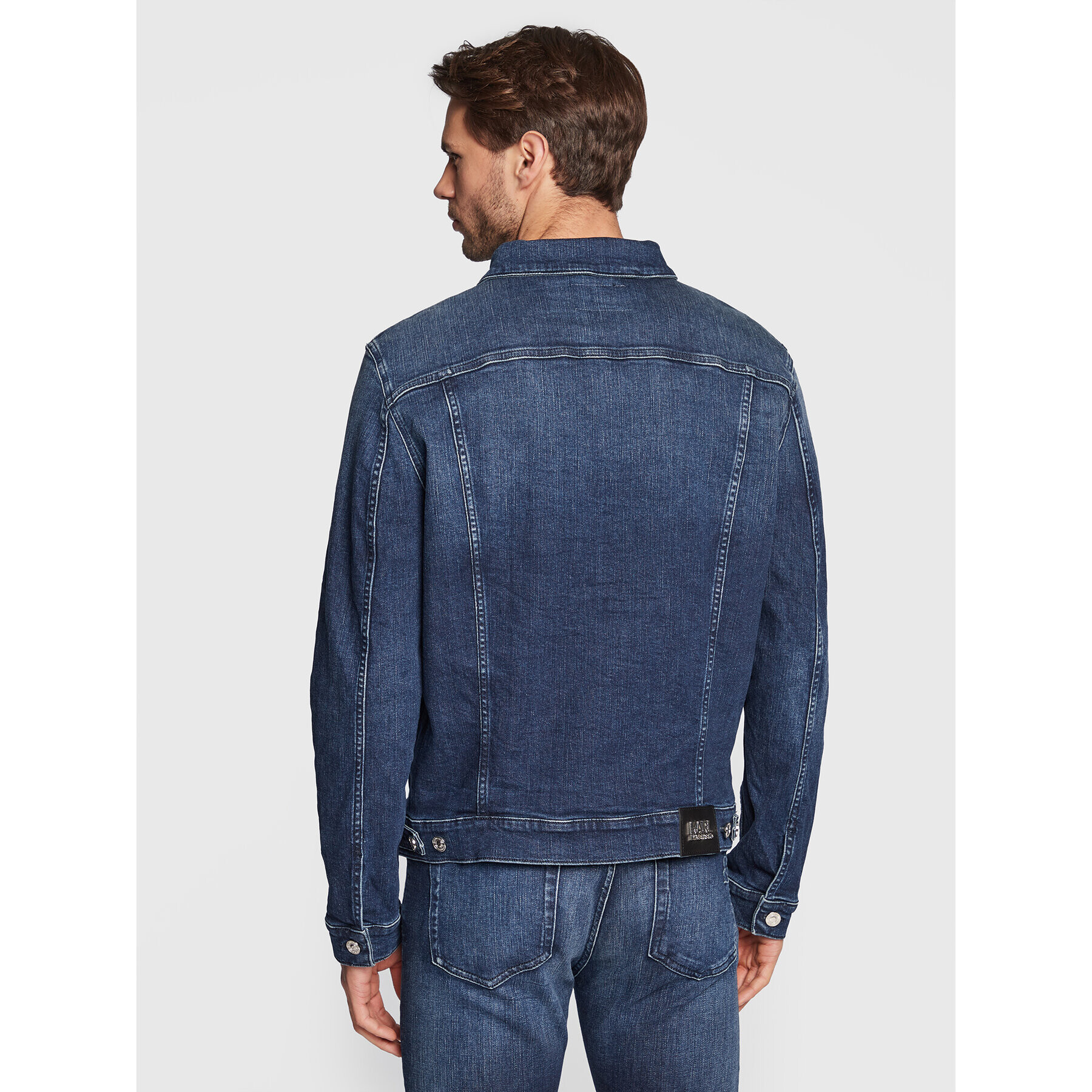 KARL LAGERFELD Jeansová bunda 505802 524835 Modrá Regular Fit - Pepit.cz