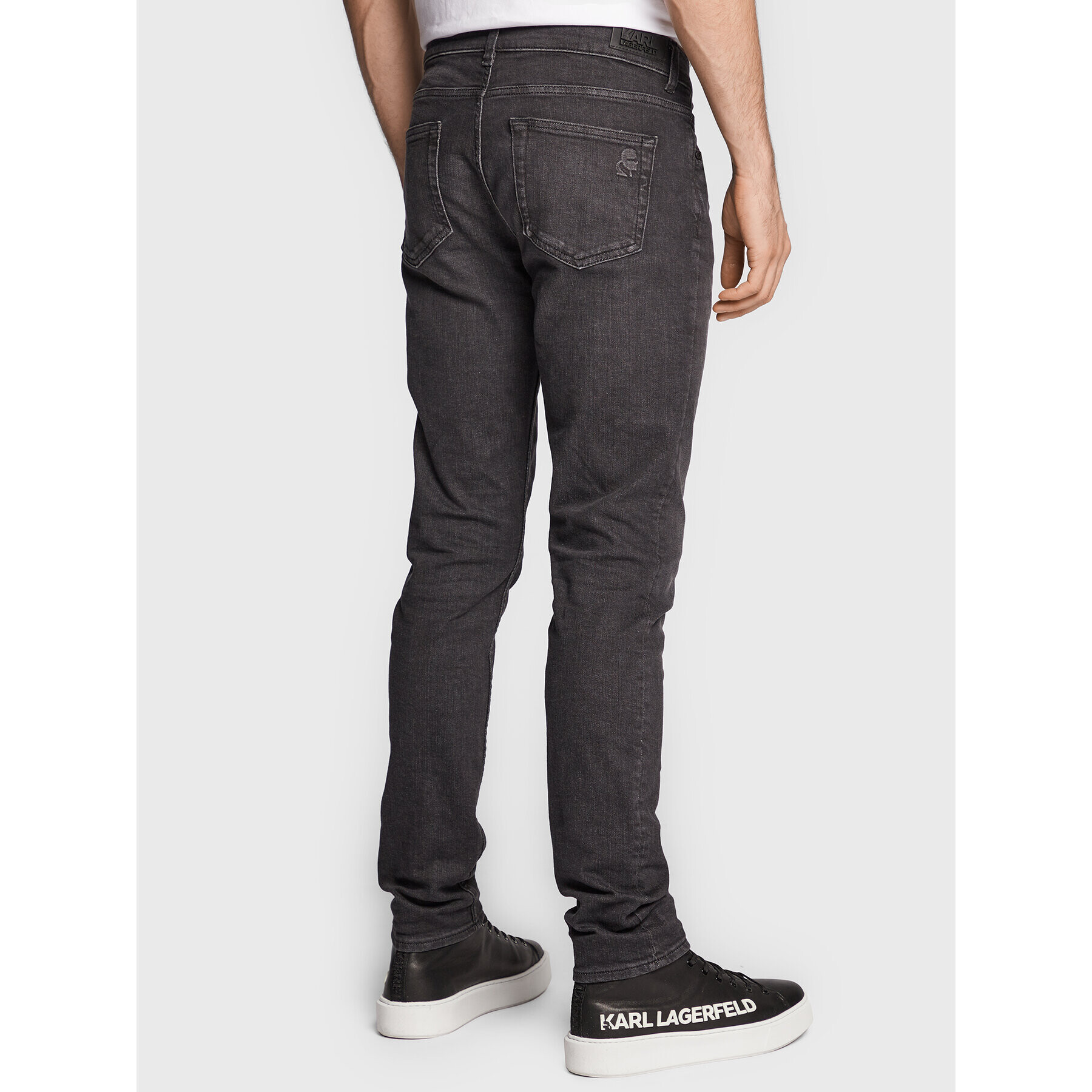 KARL LAGERFELD Jeansy 265801 524835 Černá Slim Fit - Pepit.cz