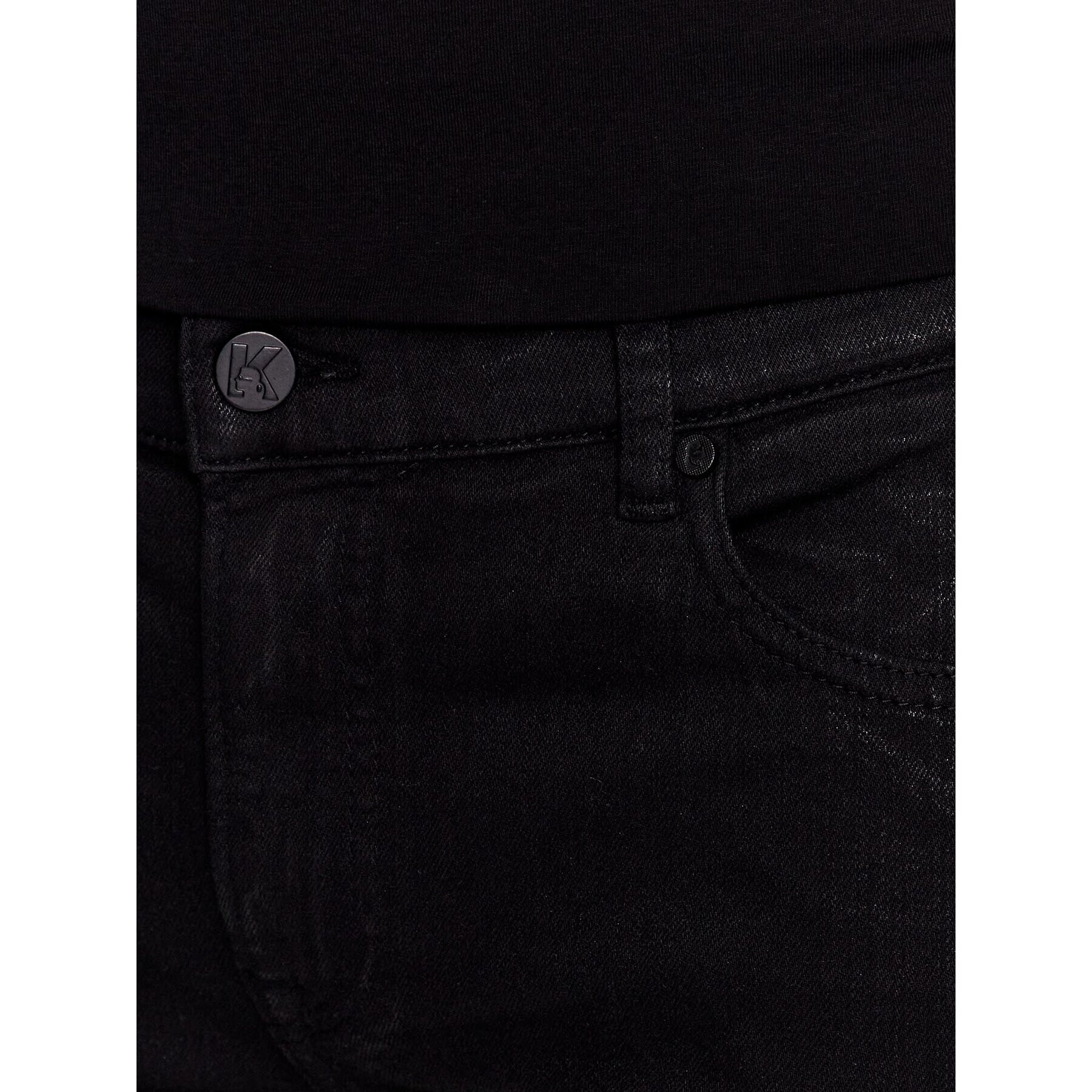 KARL LAGERFELD Jeansy 265801 524842 Černá Regular Fit - Pepit.cz