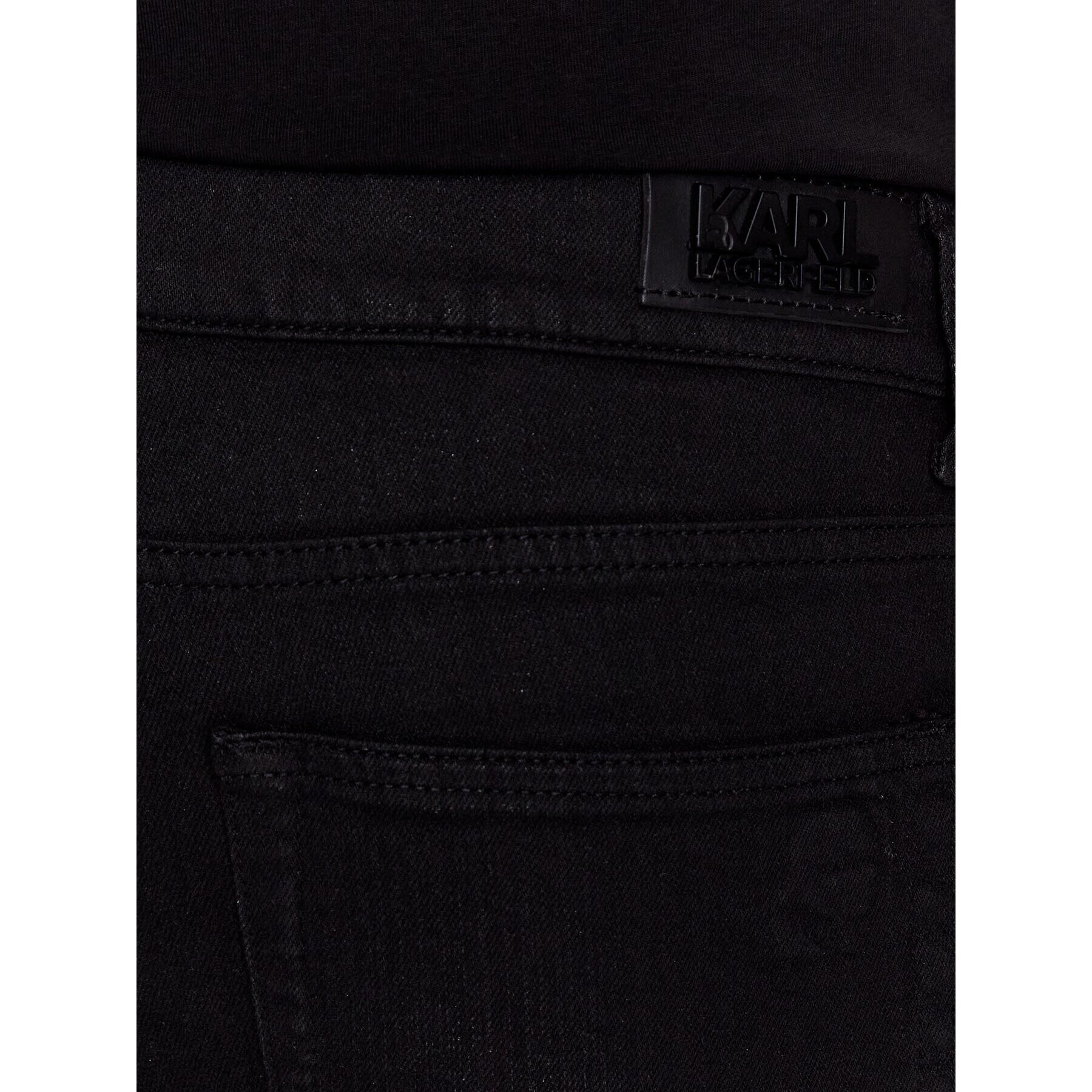 KARL LAGERFELD Jeansy 265801 524842 Černá Regular Fit - Pepit.cz