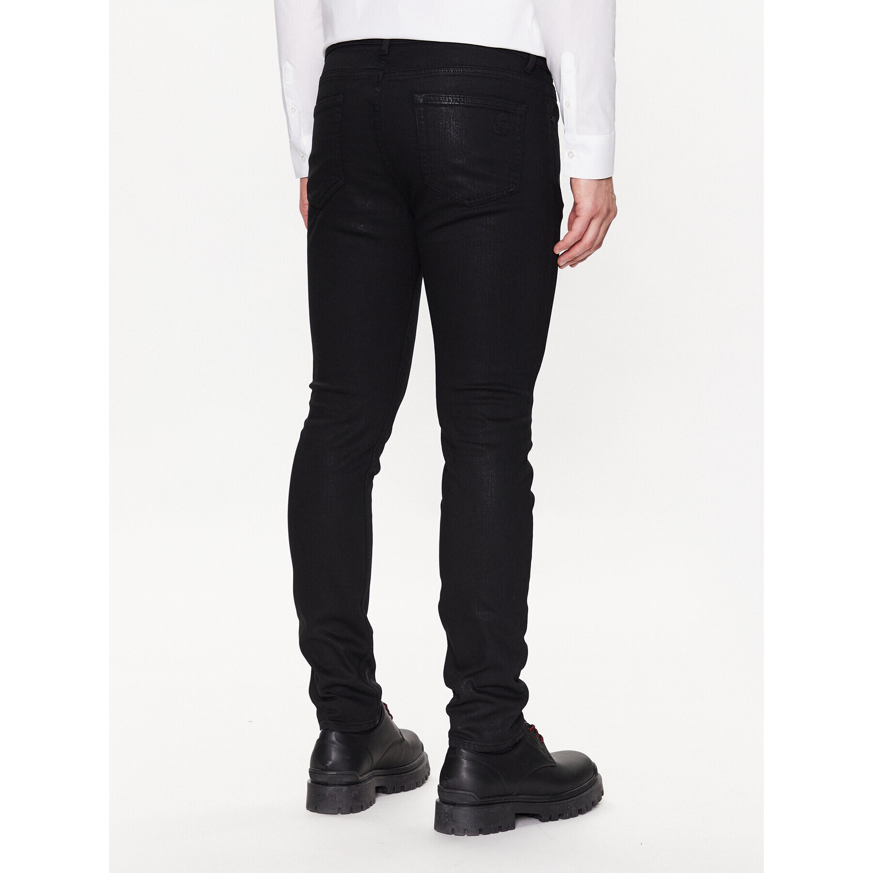 KARL LAGERFELD Jeansy 265801 531842 Černá Regular Fit - Pepit.cz