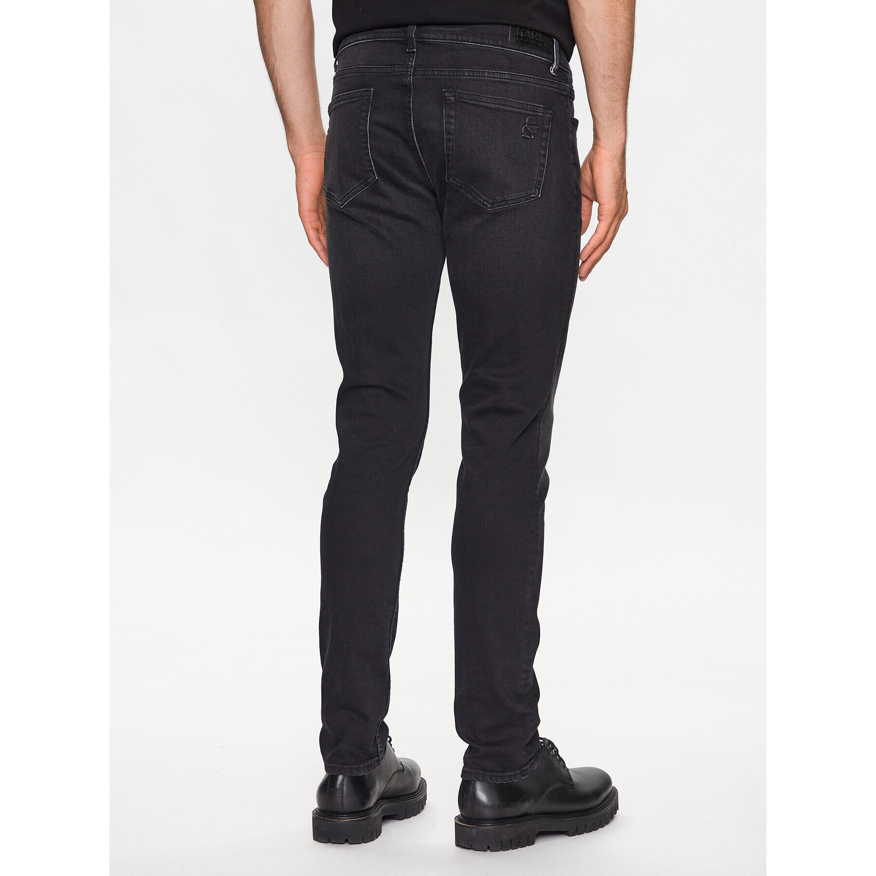 KARL LAGERFELD Jeansy 265801 532835 Černá Slim Fit - Pepit.cz