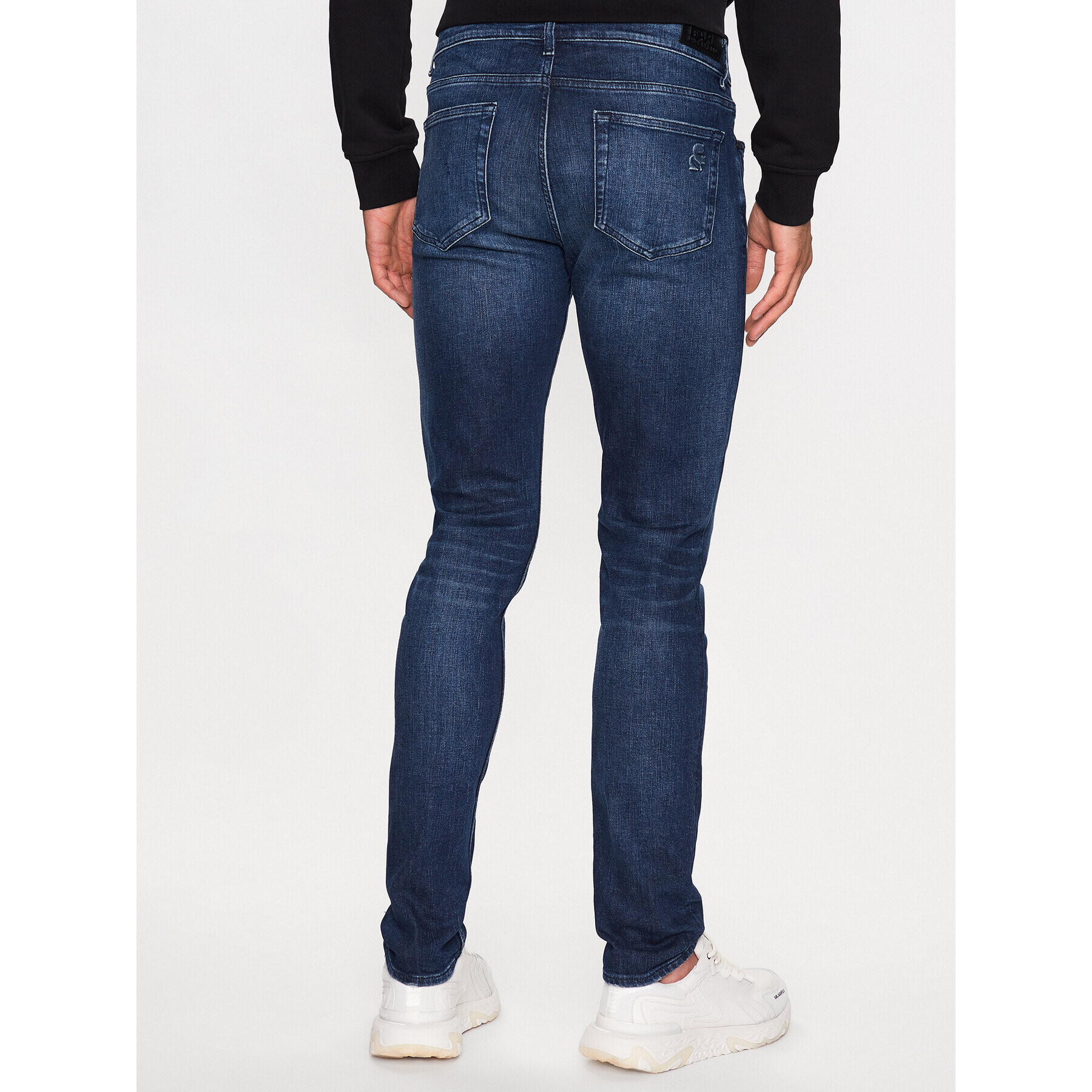 KARL LAGERFELD Jeansy 265801 532835 Tmavomodrá Slim Fit - Pepit.cz