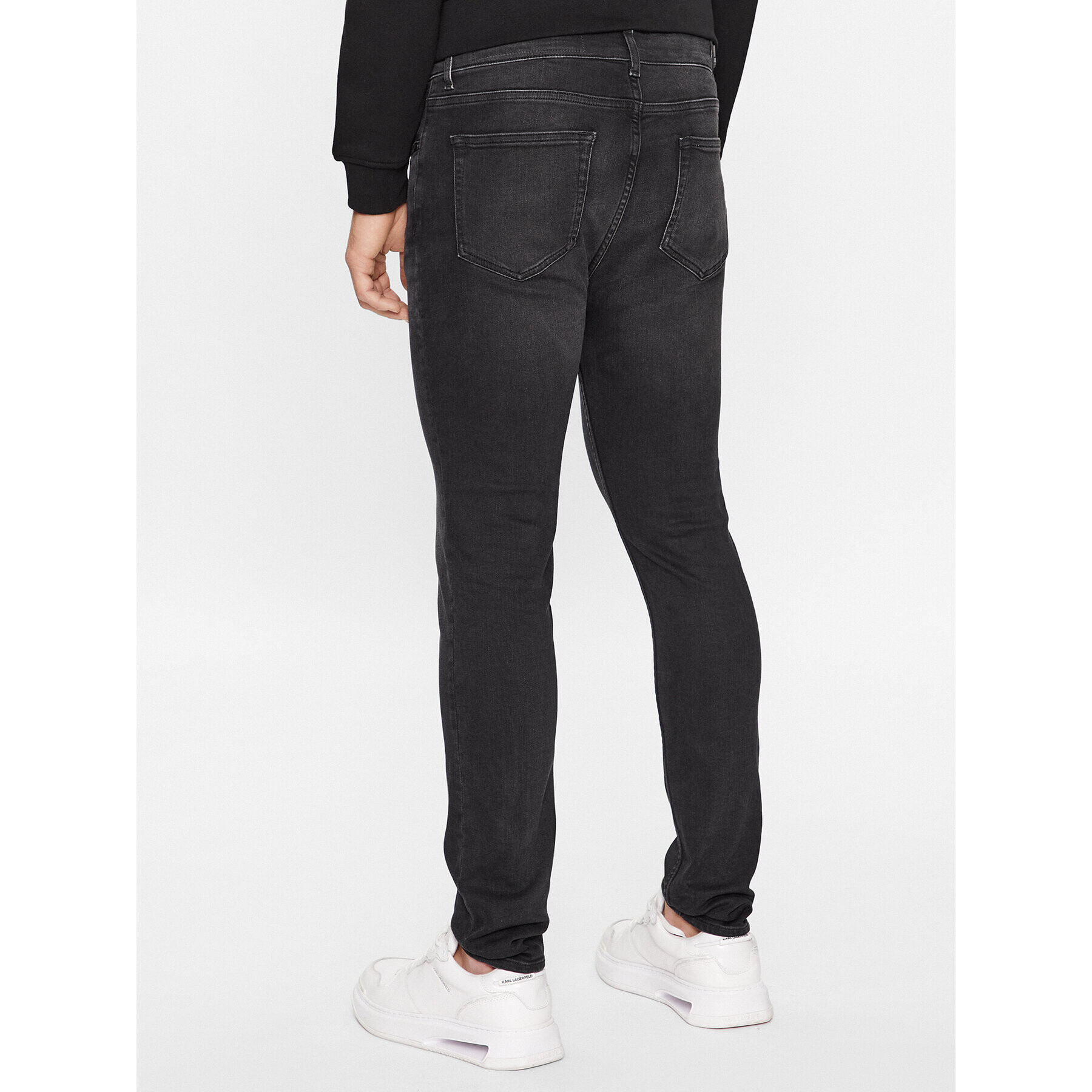 KARL LAGERFELD Jeansy 265801 534835 Černá Slim Fit - Pepit.cz