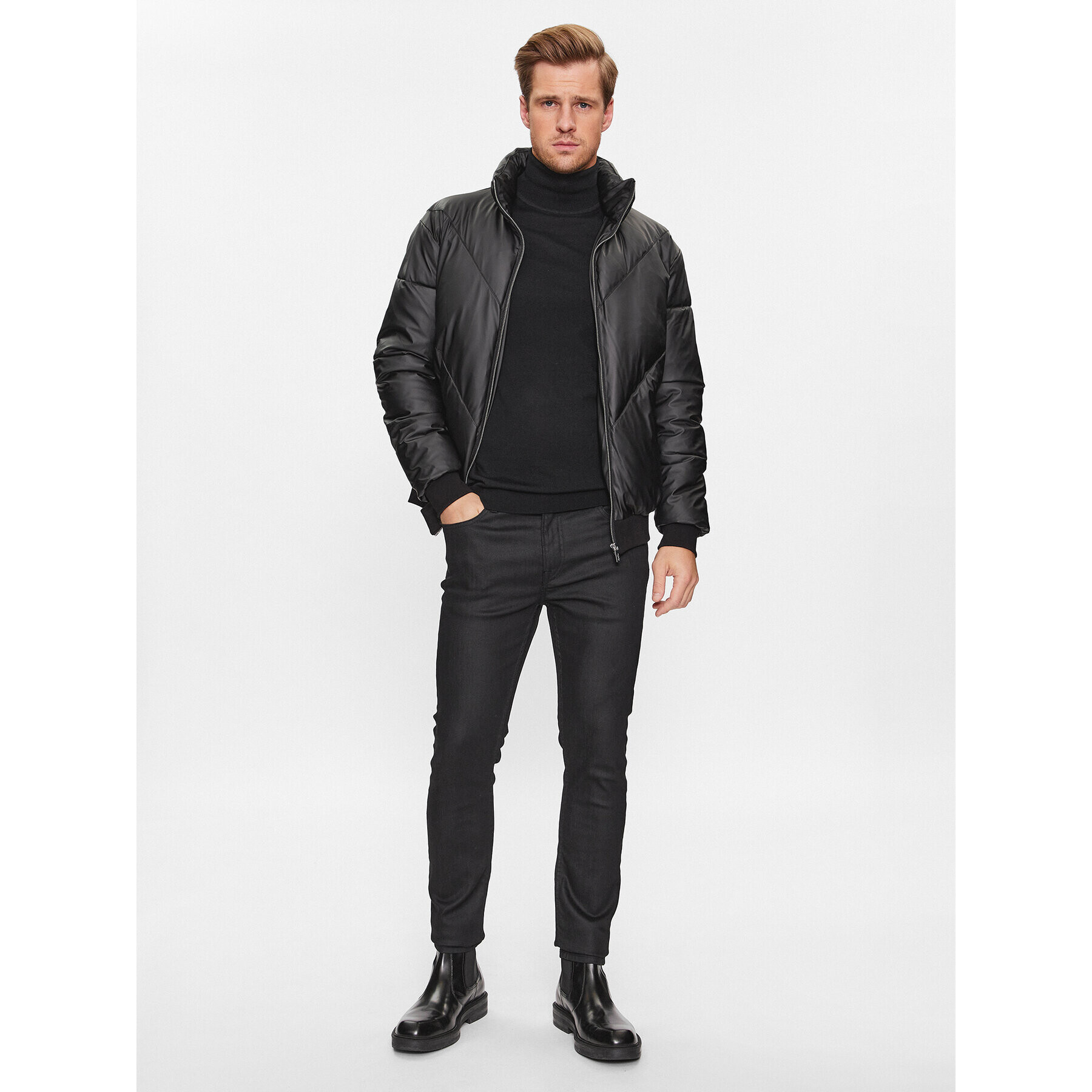 KARL LAGERFELD Jeansy 265801 534842 Černá Slim Fit - Pepit.cz