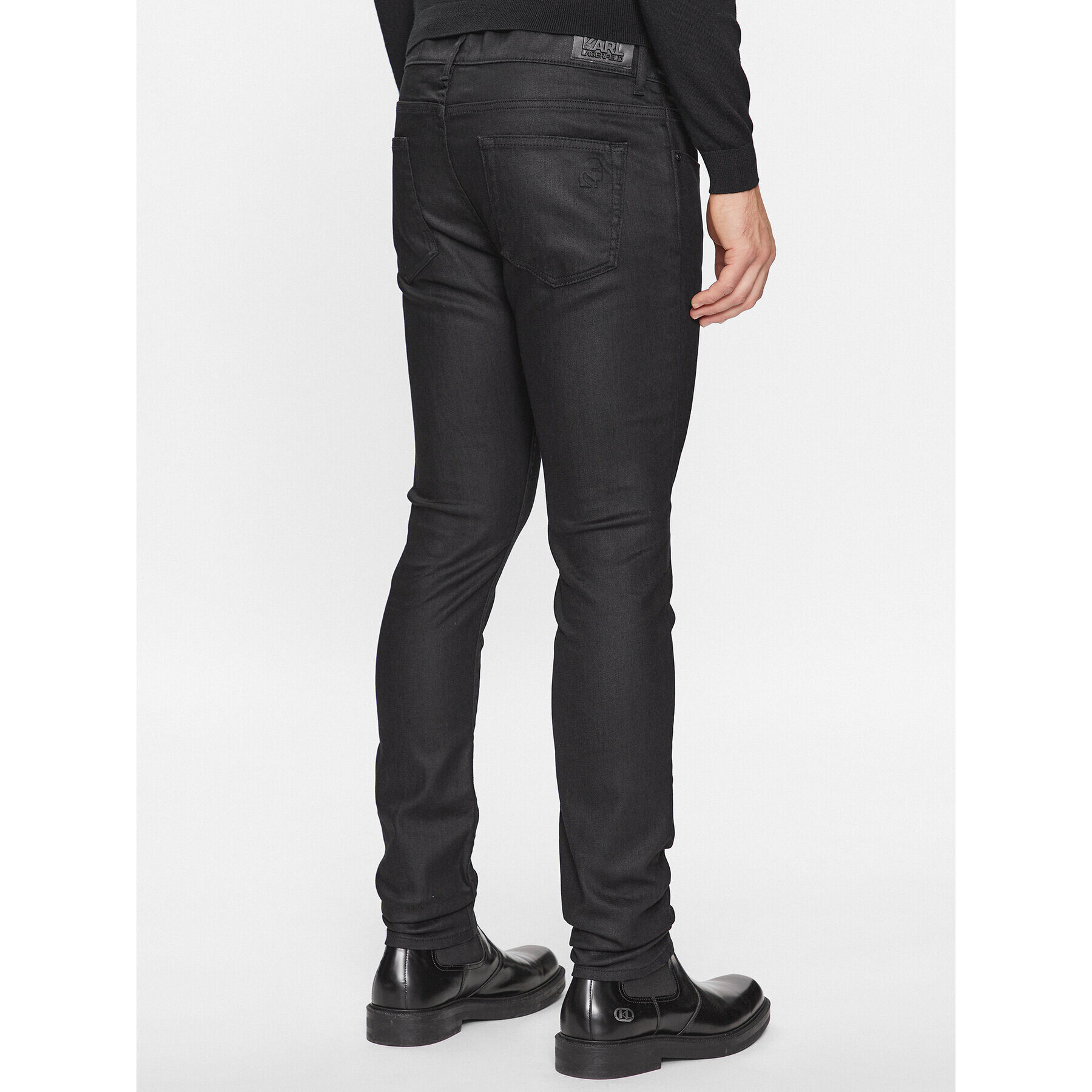 KARL LAGERFELD Jeansy 265801 534842 Černá Slim Fit - Pepit.cz