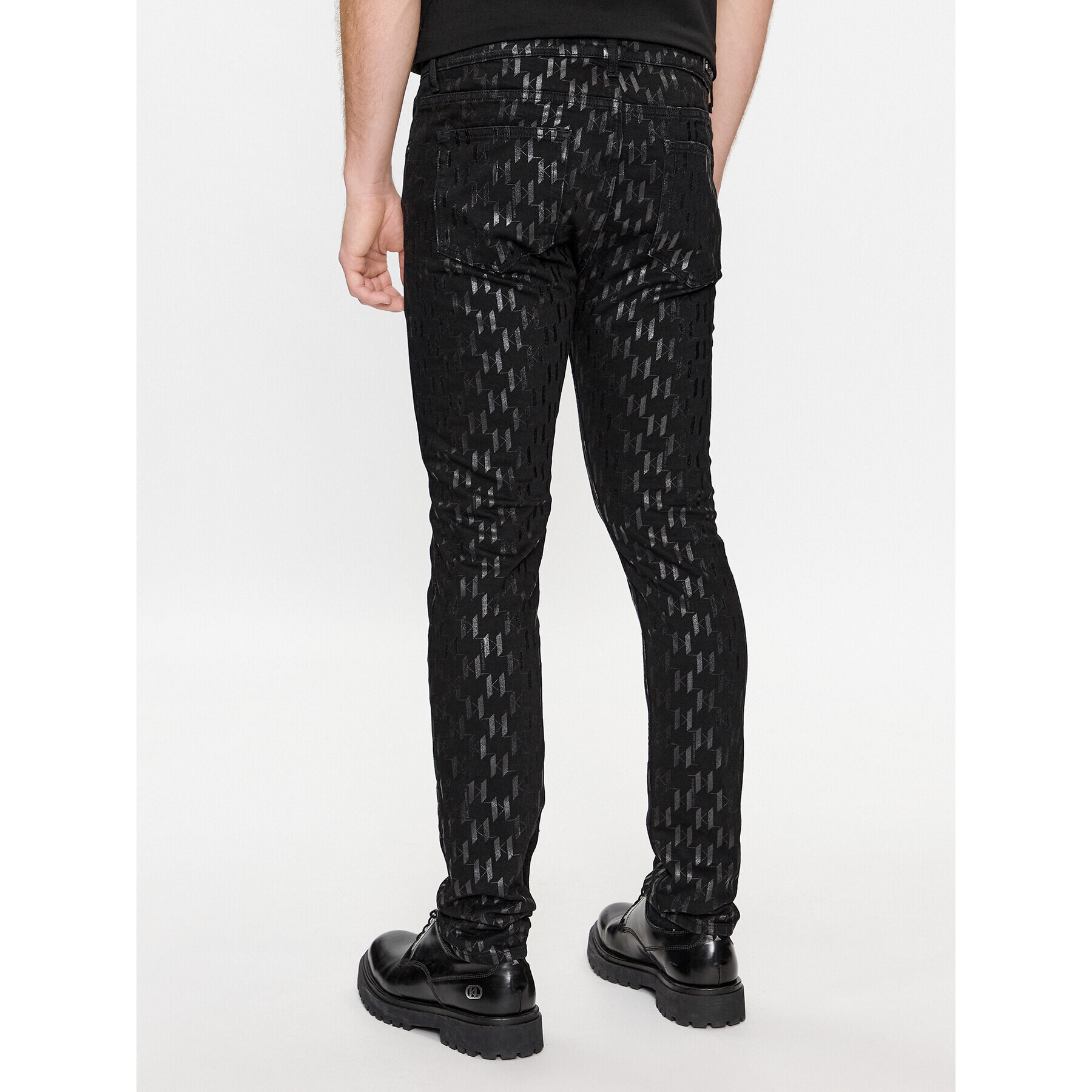 KARL LAGERFELD Jeansy 265801 534859 Černá Slim Fit - Pepit.cz