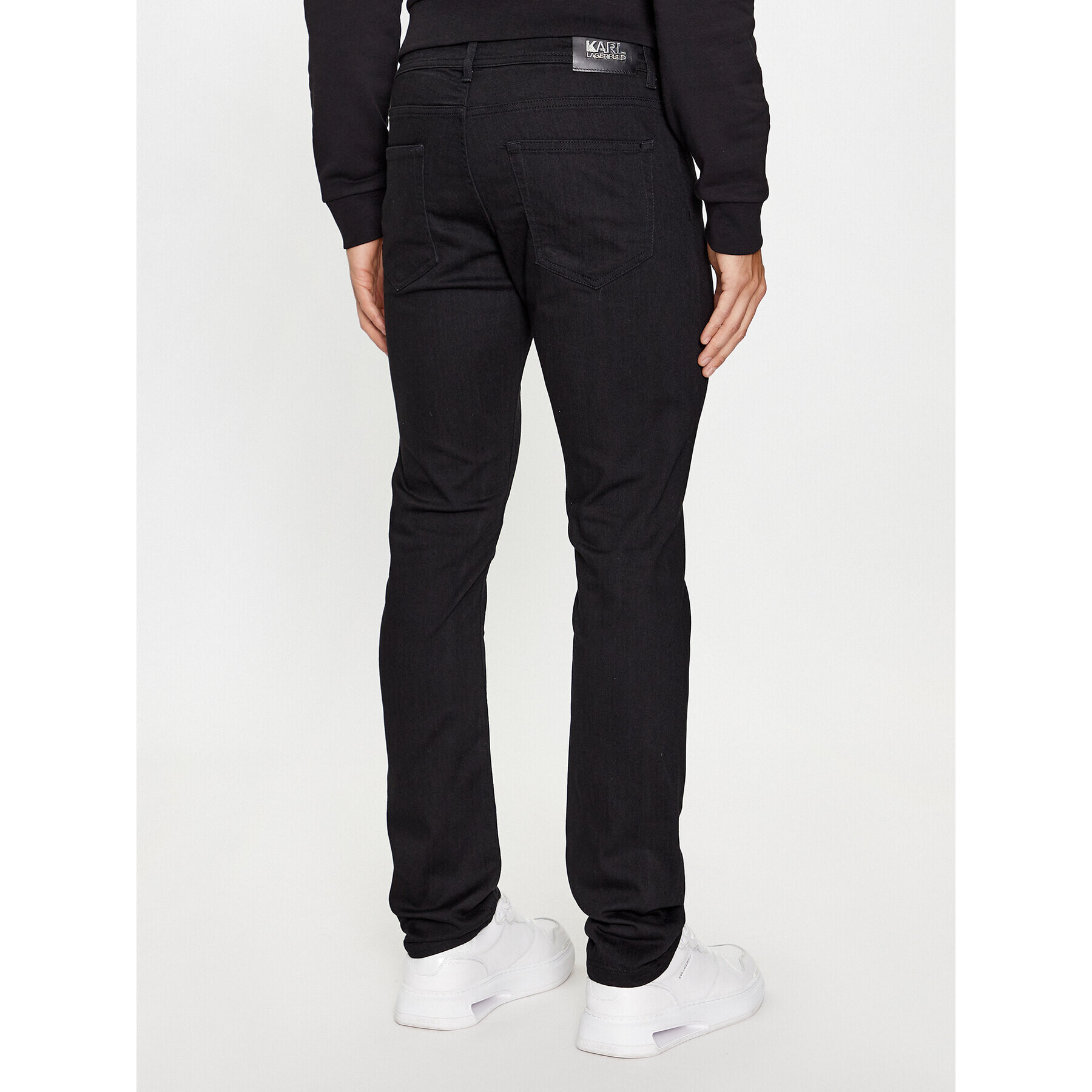 KARL LAGERFELD Jeansy 265840 500830 Černá Slim Fit - Pepit.cz