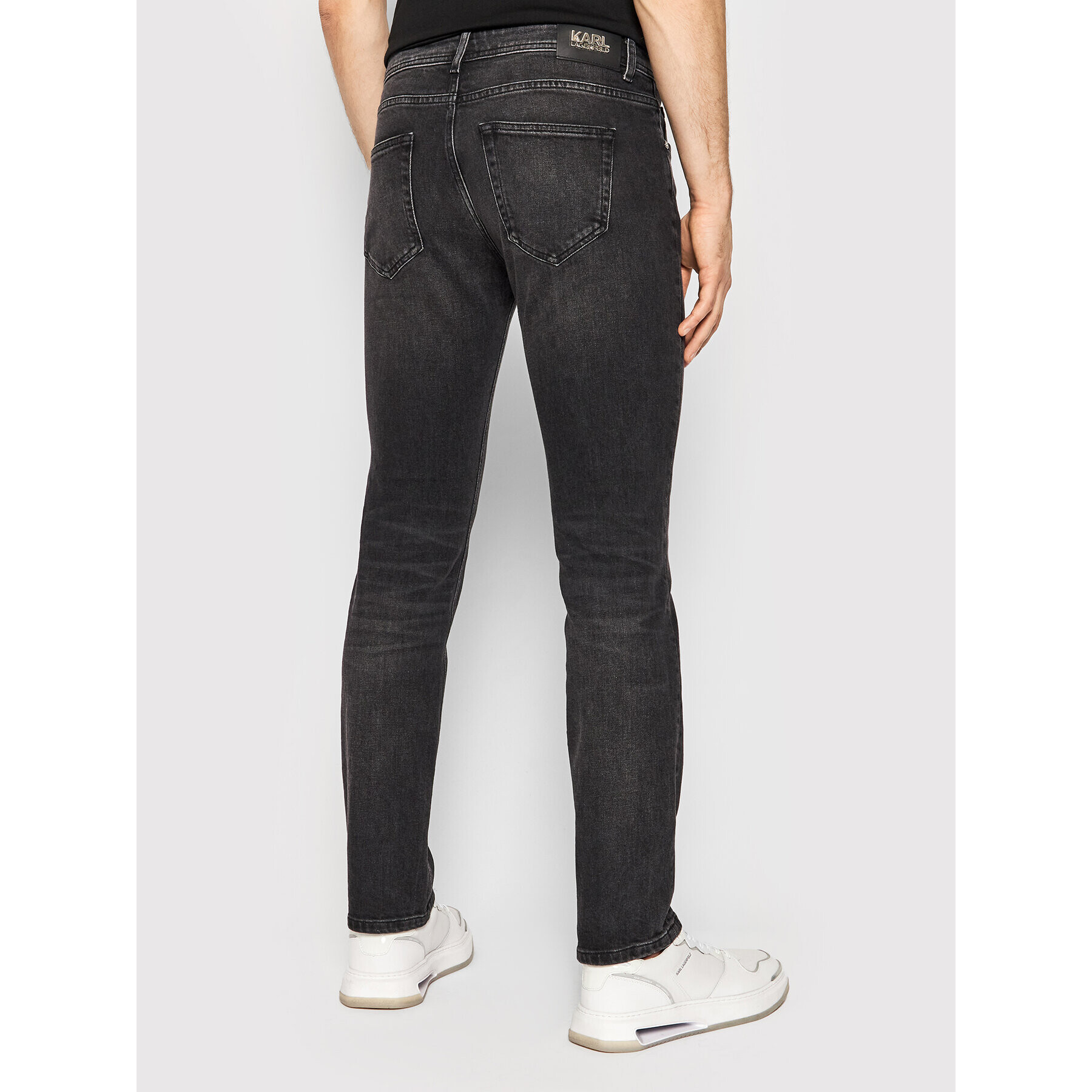 KARL LAGERFELD Jeansy 265840 500899 Černá Regular Fit - Pepit.cz