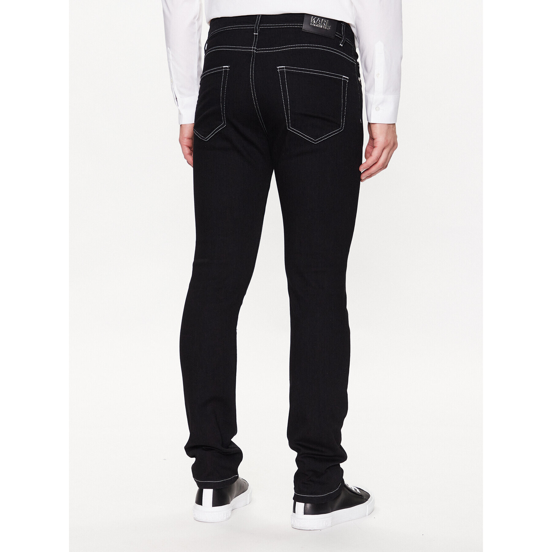 KARL LAGERFELD Jeansy 265840 531830 Černá Regular Fit - Pepit.cz