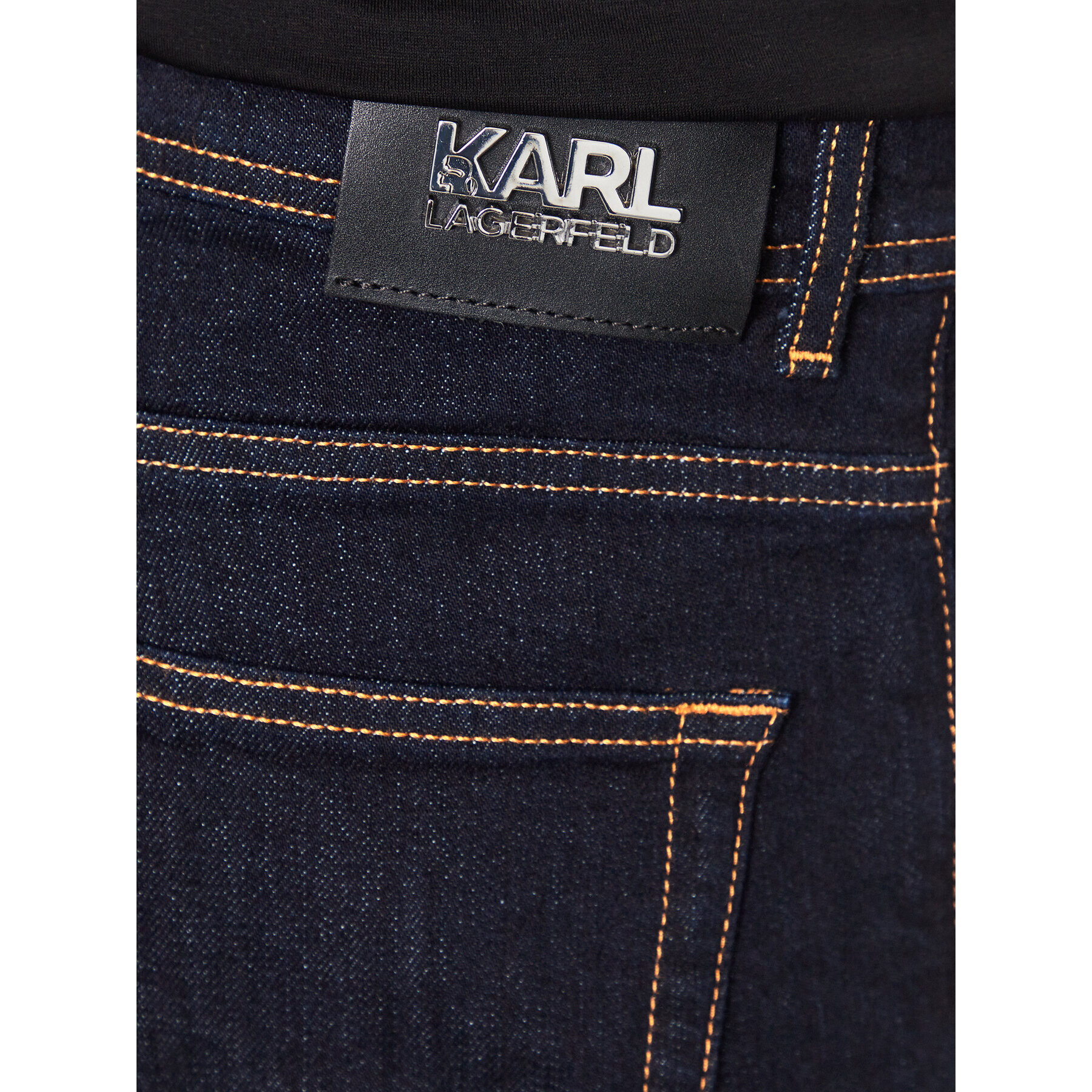 KARL LAGERFELD Jeansy 265840 532857 Tmavomodrá Regular Fit - Pepit.cz