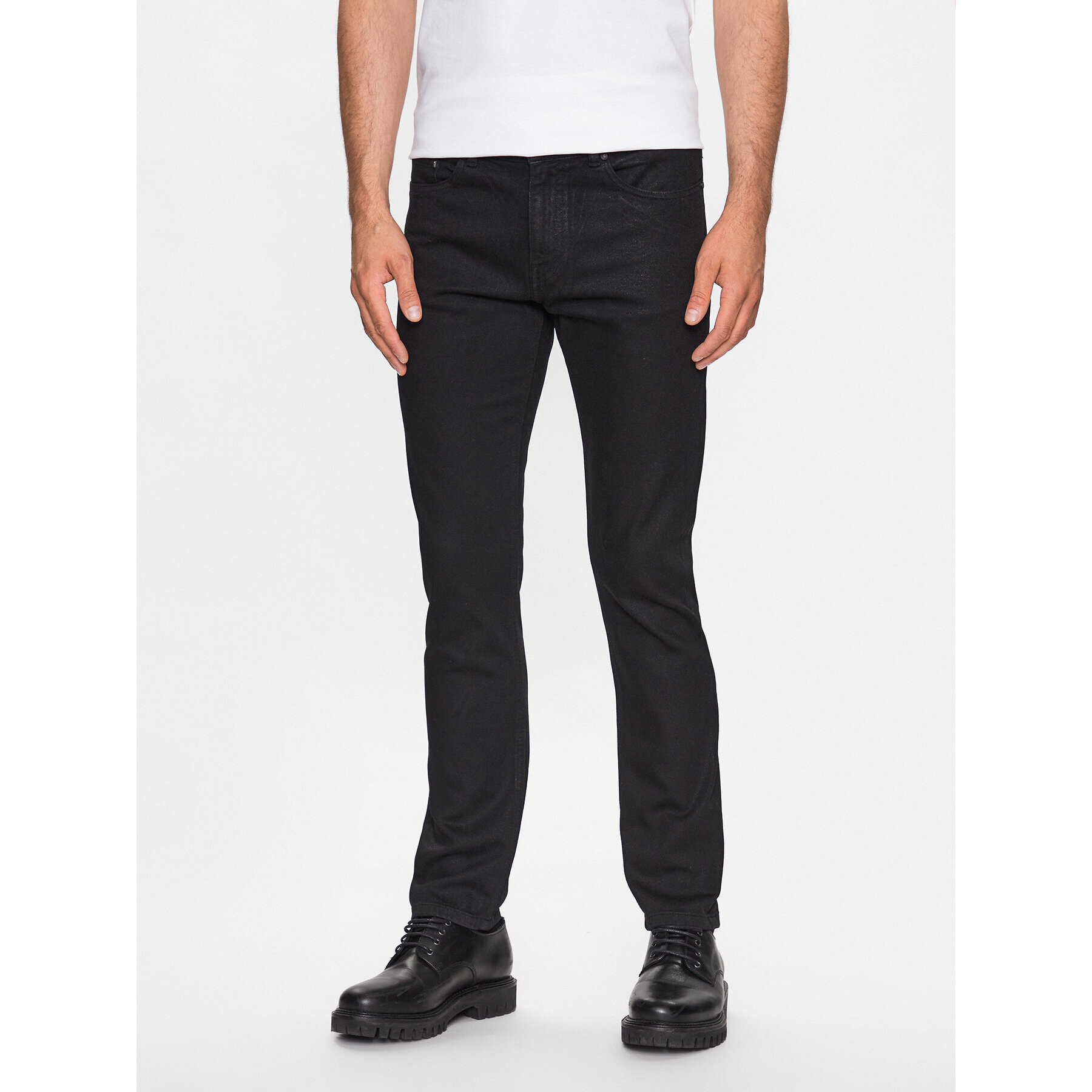 KARL LAGERFELD Jeansy 265840 533842 Černá Regular Fit - Pepit.cz