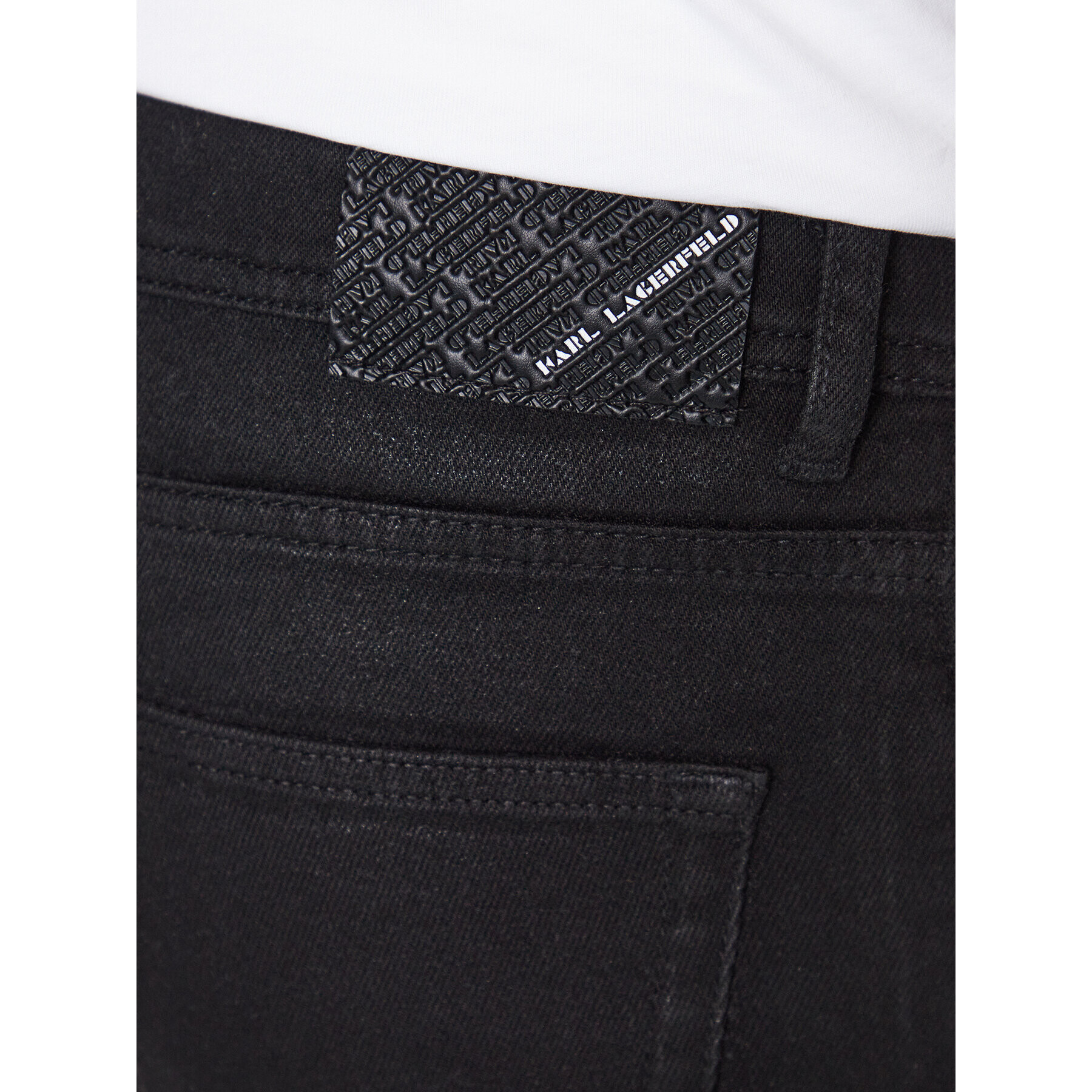 KARL LAGERFELD Jeansy 265840 533842 Černá Regular Fit - Pepit.cz