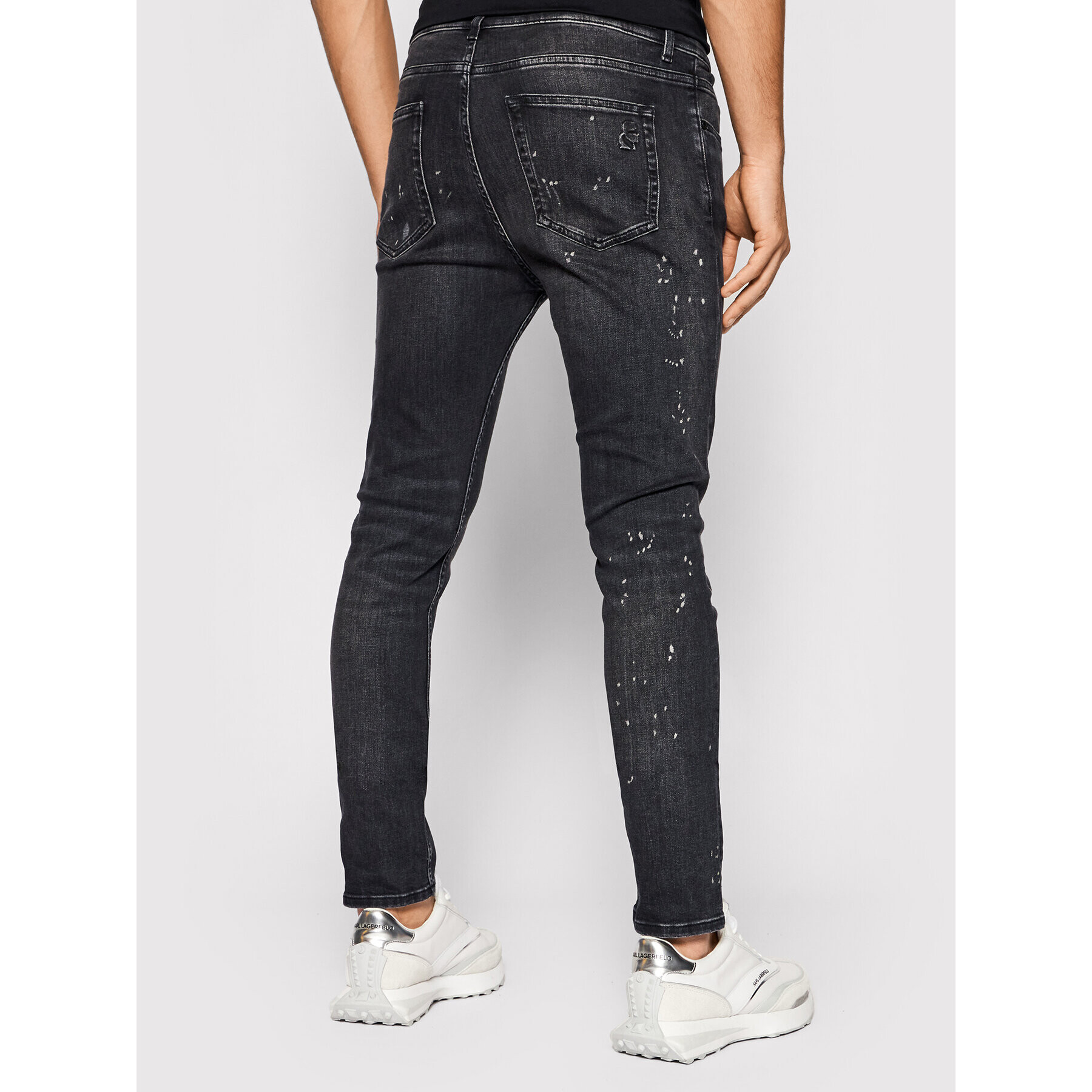 KARL LAGERFELD Jeansy 5-Pocket 265801 512832 Černá Slim Fit - Pepit.cz