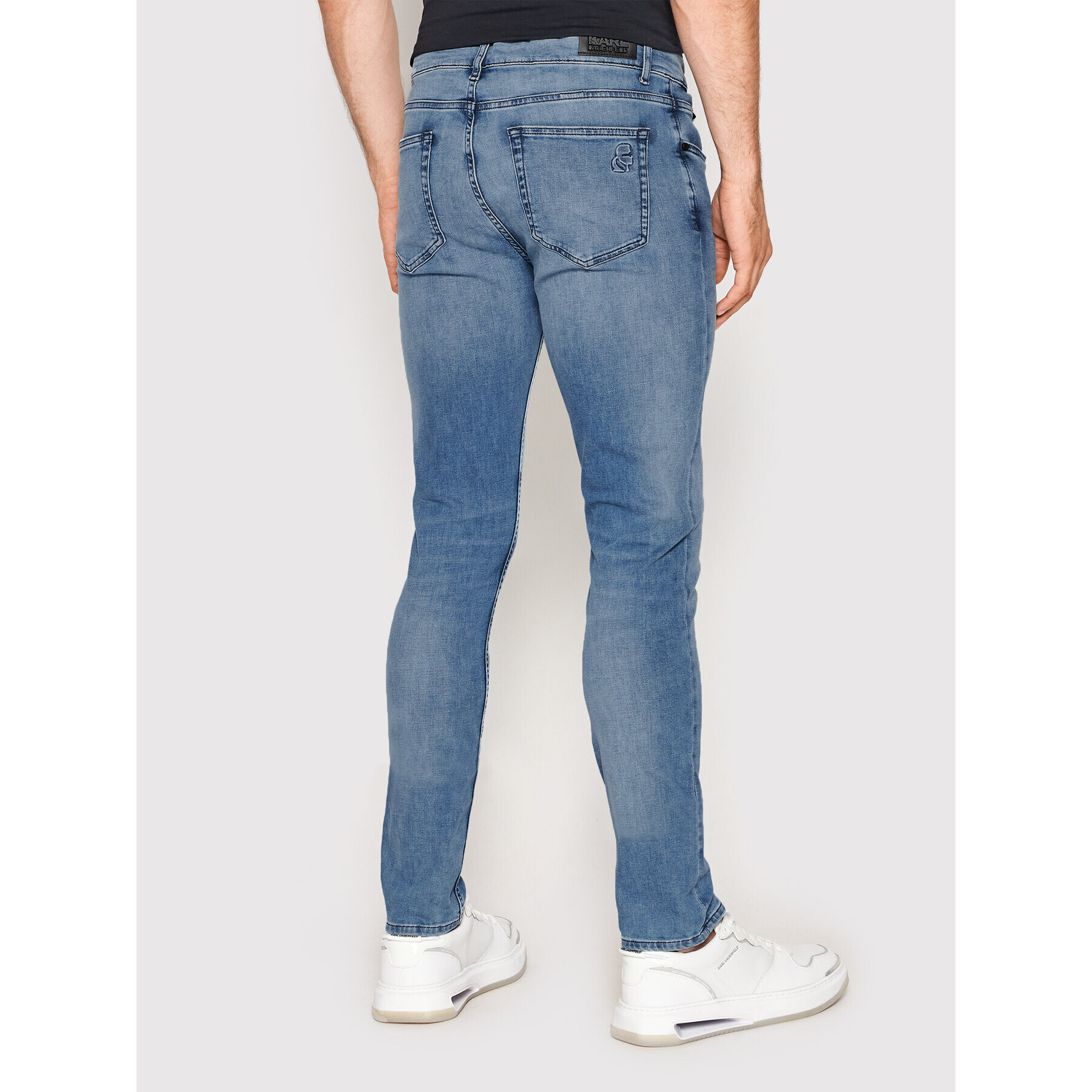 KARL LAGERFELD Jeansy 5-Pocket 265801 521833 Modrá Slim Fit - Pepit.cz