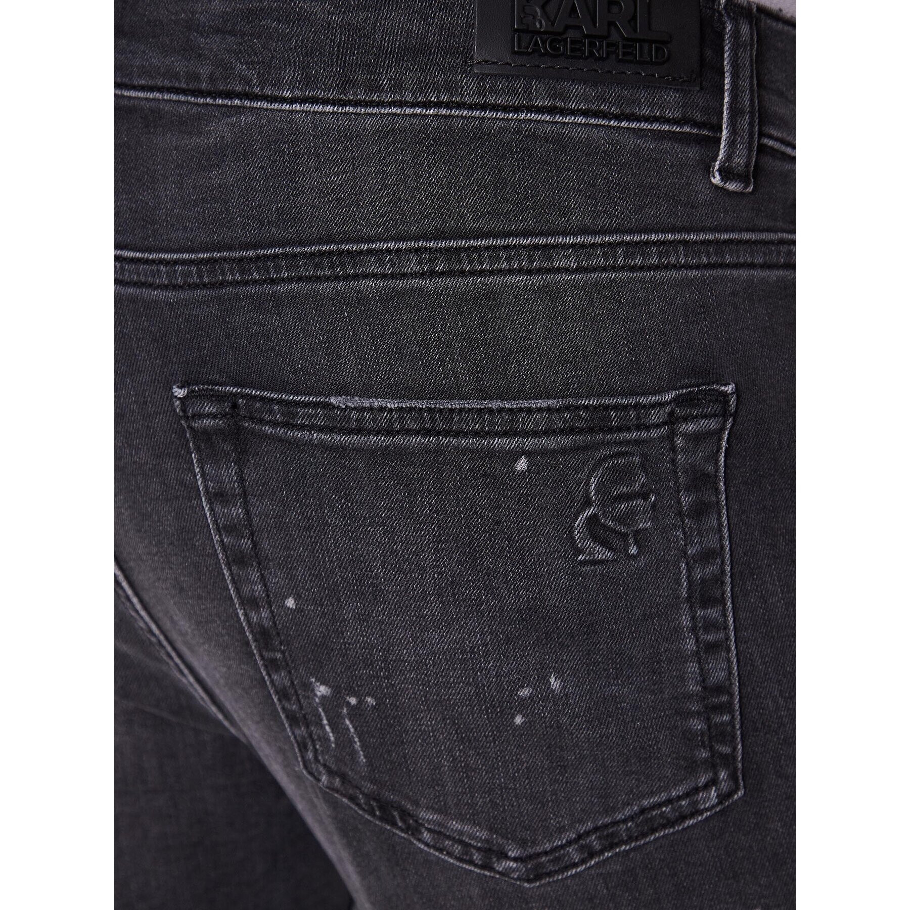 KARL LAGERFELD Jeansy 5-Pocket 265801 524832 Černá Slim Fit - Pepit.cz