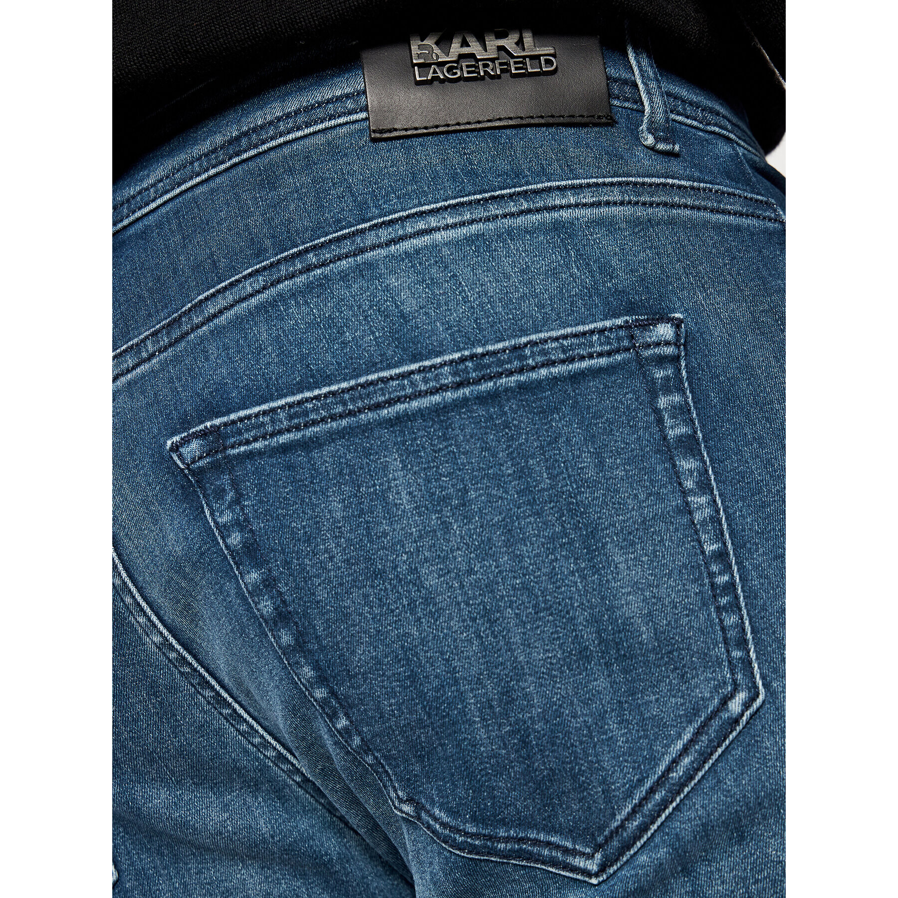 KARL LAGERFELD Jeansy 5-Pocket 265840 502830 Modrá Regular Fit - Pepit.cz