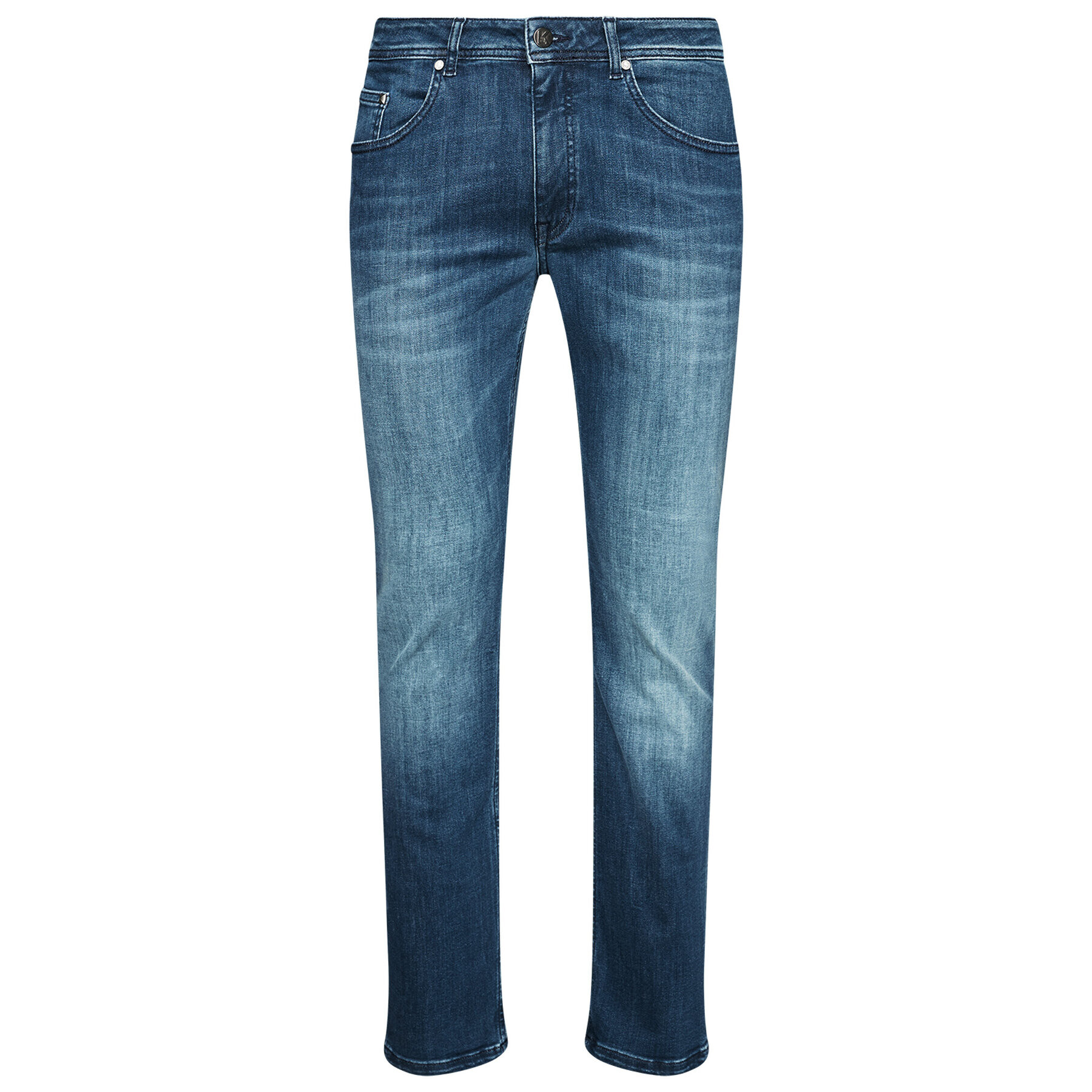 KARL LAGERFELD Jeansy 5-Pocket 265840 502830 Modrá Regular Fit - Pepit.cz