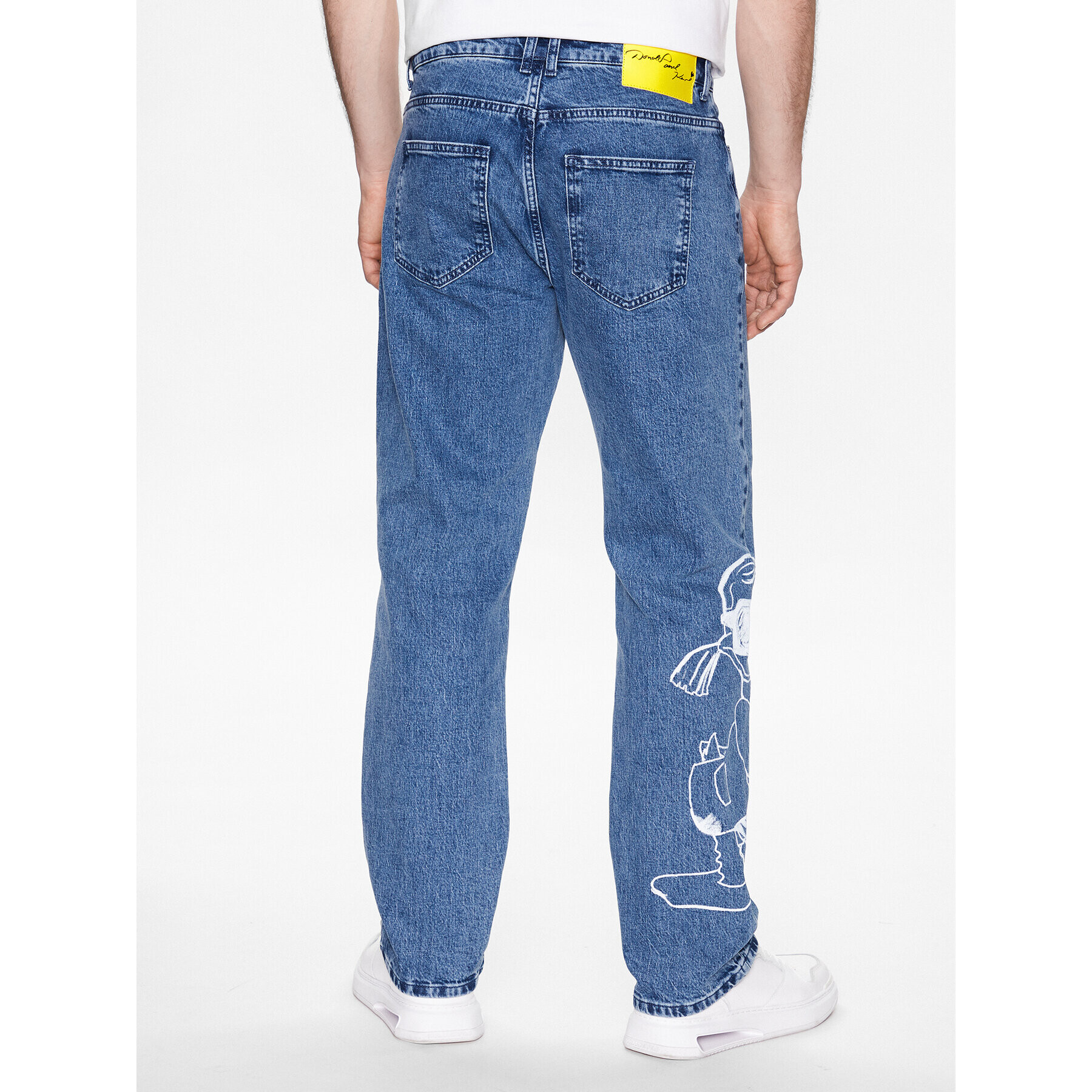 KARL LAGERFELD Jeansy DISNEY 265879 532579 Modrá Regular Fit - Pepit.cz